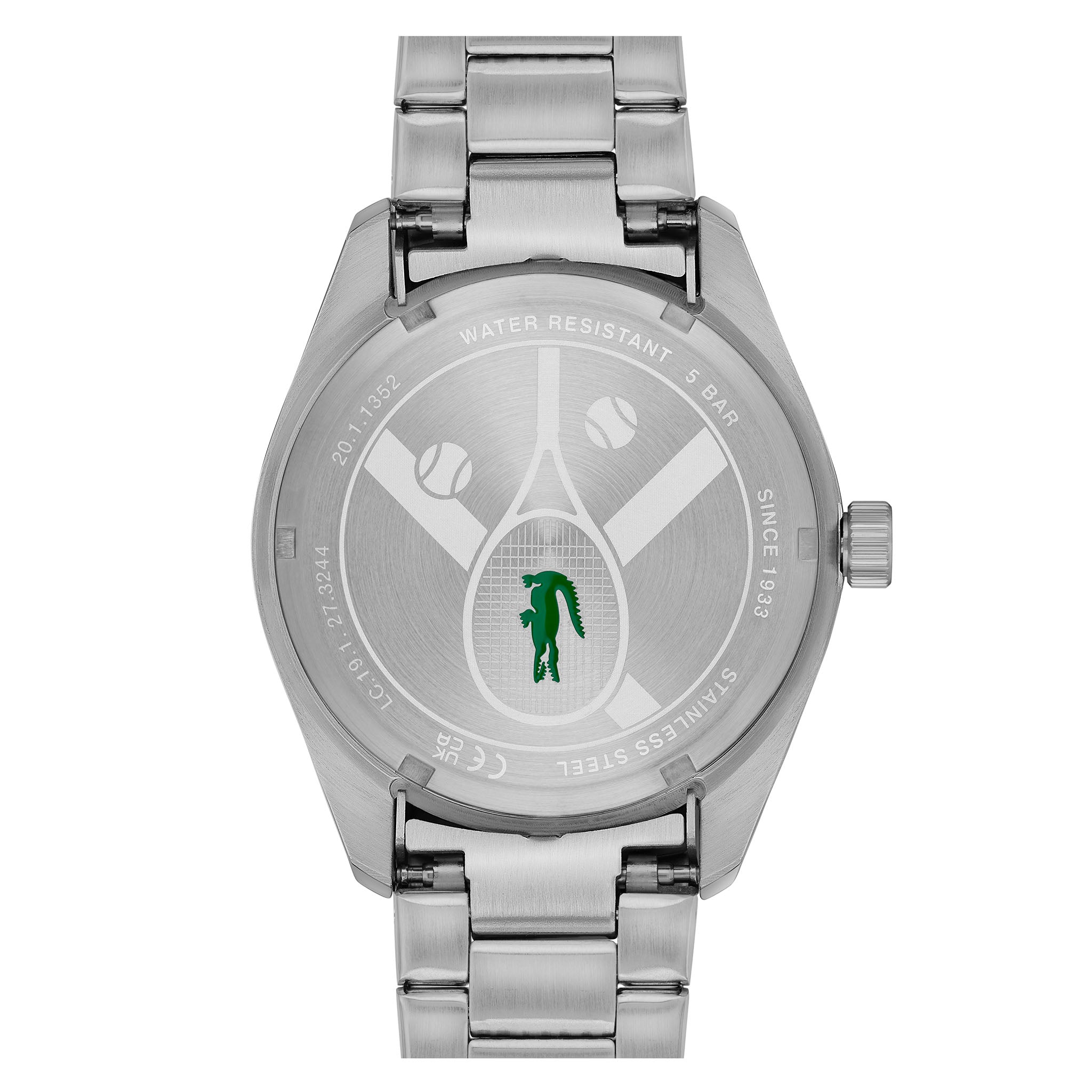 Lacoste Stainless Steel Blue Dial Men's Watch - 2011352
