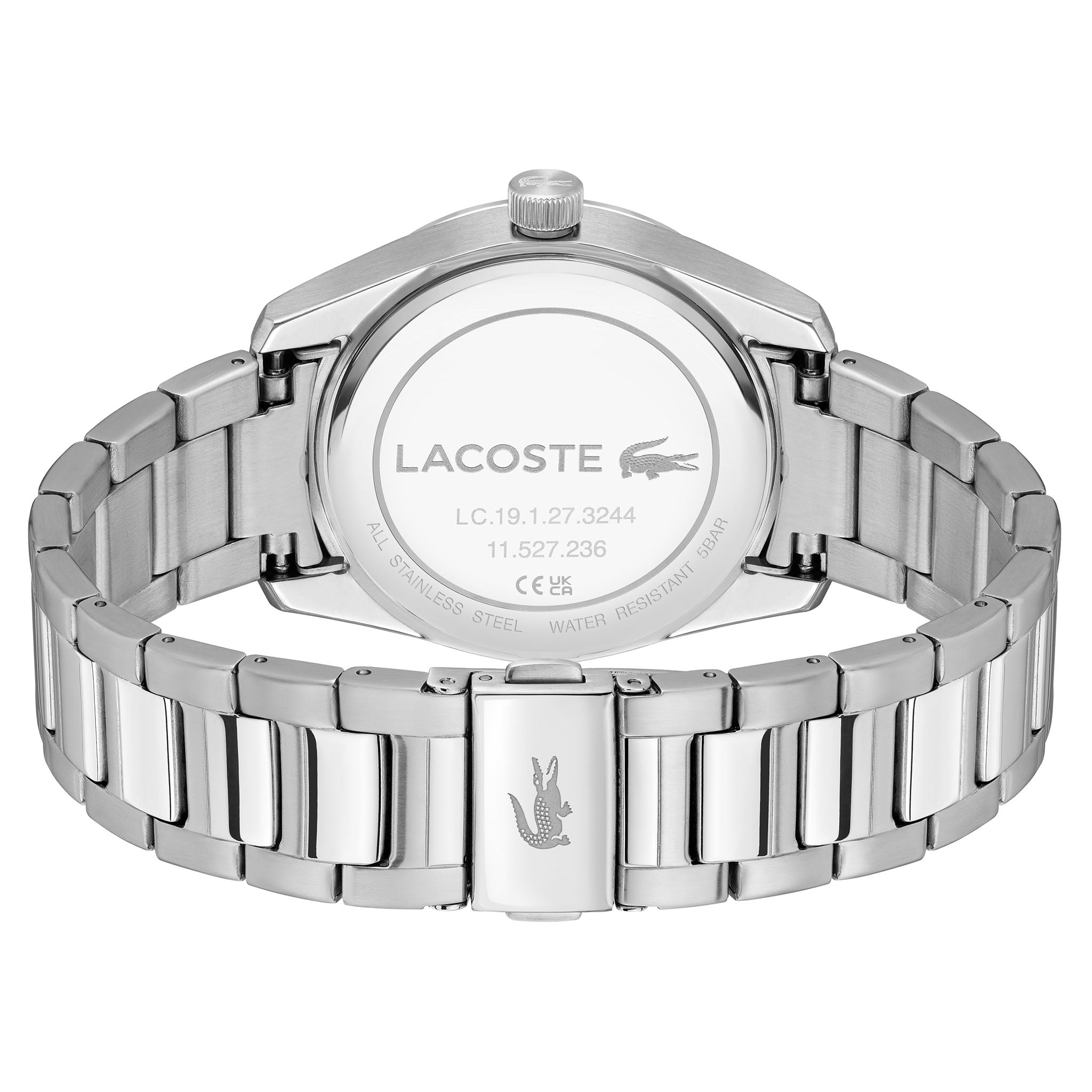 Lacoste Stainless Steel Green Dial Men's Watch - 2011425