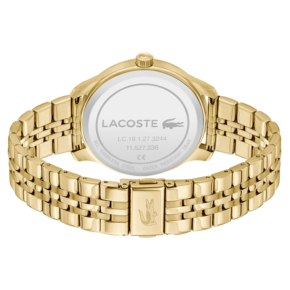 Lacoste Gold Steel Green Dial Men's Watch - 2011539