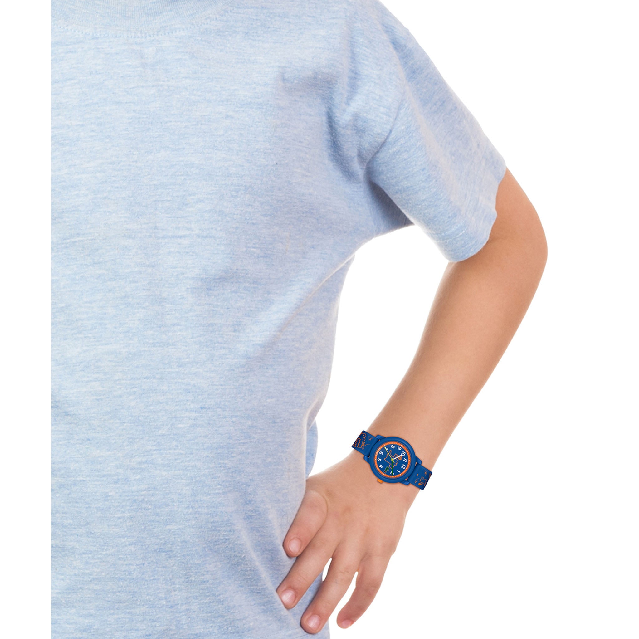 Lacoste 12.12 Blue Silicone Kids Watch - 2030056