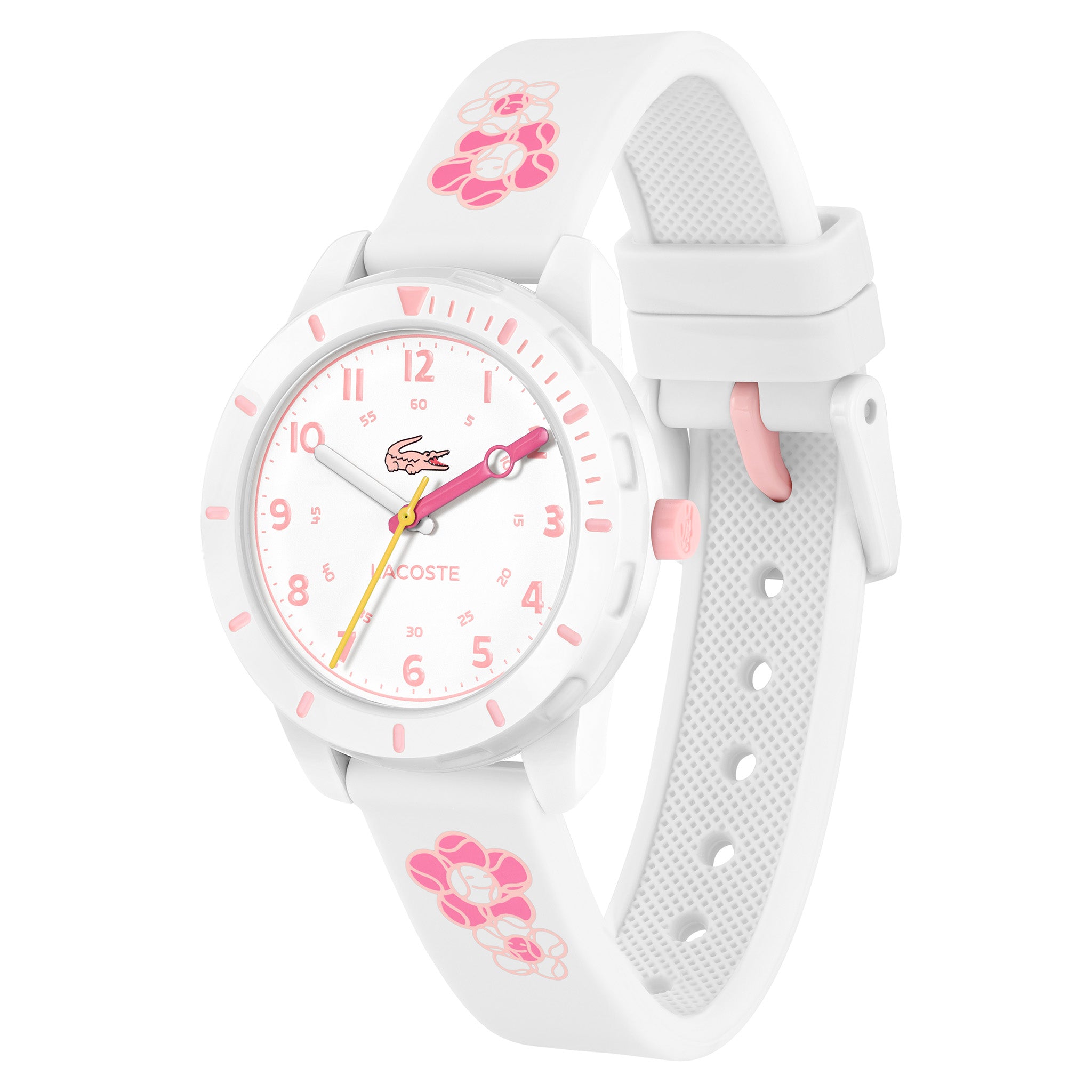 Lacoste White Silicone Kids Watch - 2030063