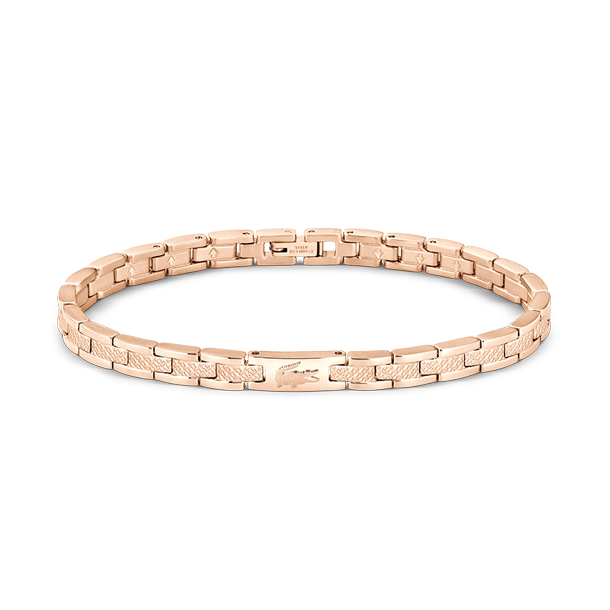 Lacoste Jewellery Carnation Gold Steel Women's Link Bracelet - 2040467