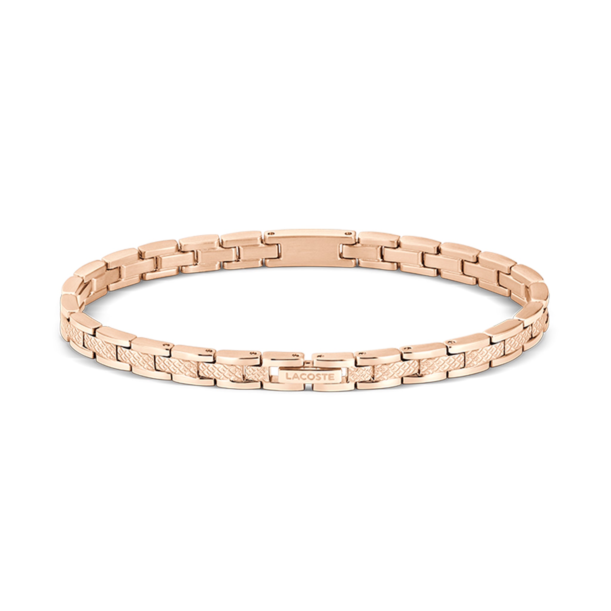 Lacoste Jewellery Carnation Gold Steel Women's Link Bracelet - 2040467