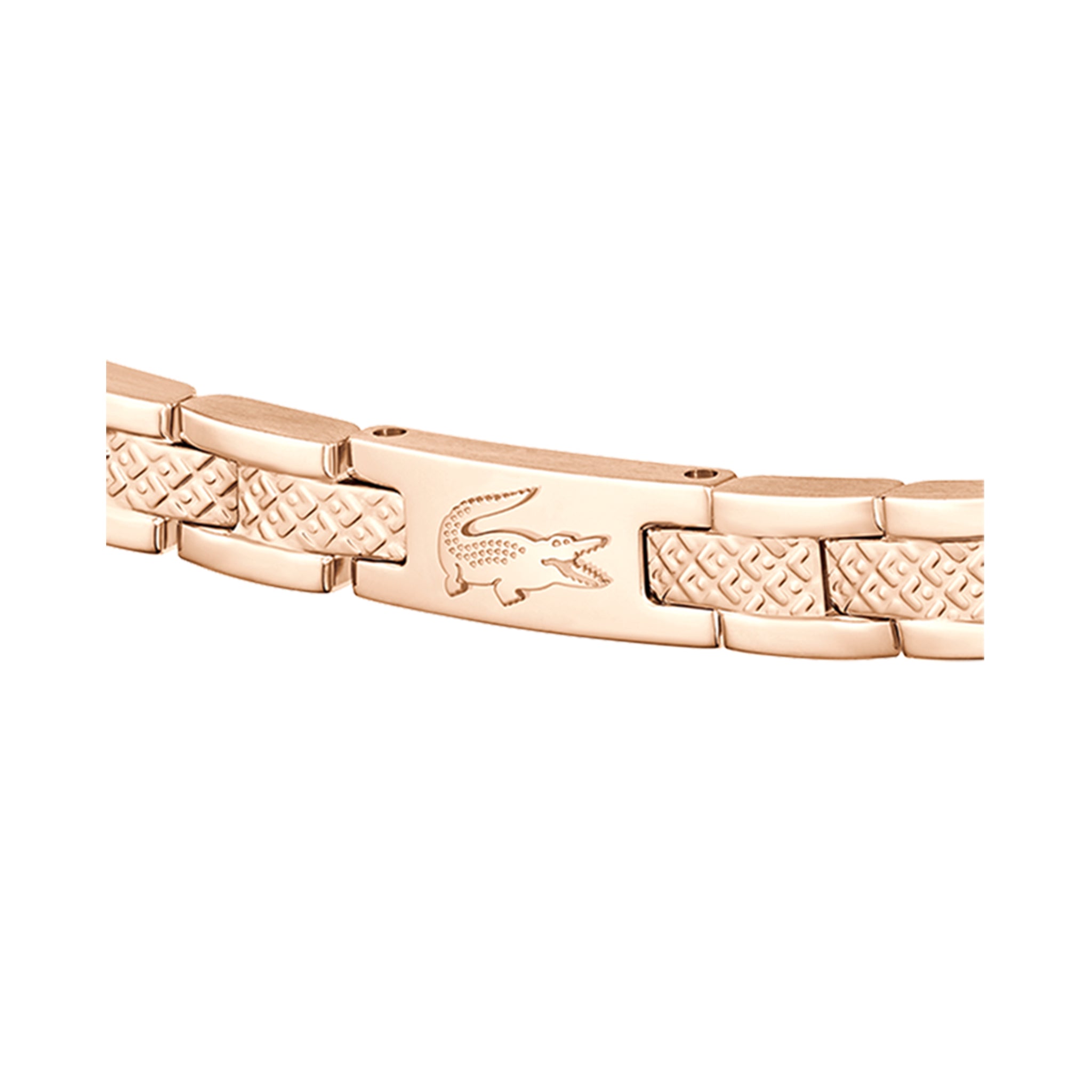 Lacoste Jewellery Carnation Gold Steel Women's Link Bracelet - 2040467