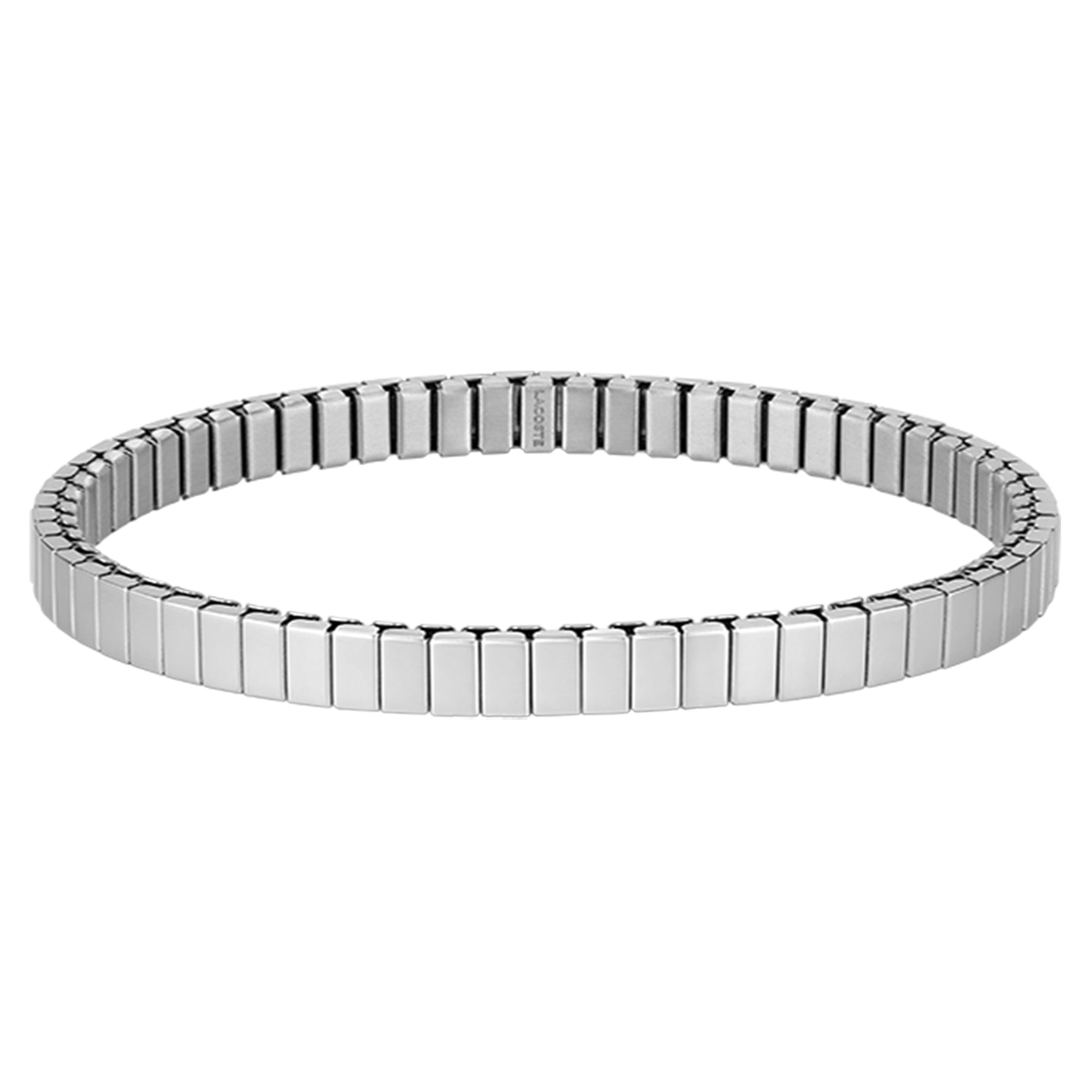 Lacoste Jewellery Stainless Steel & Crystals Women's Stretch Bracelet - 2040656