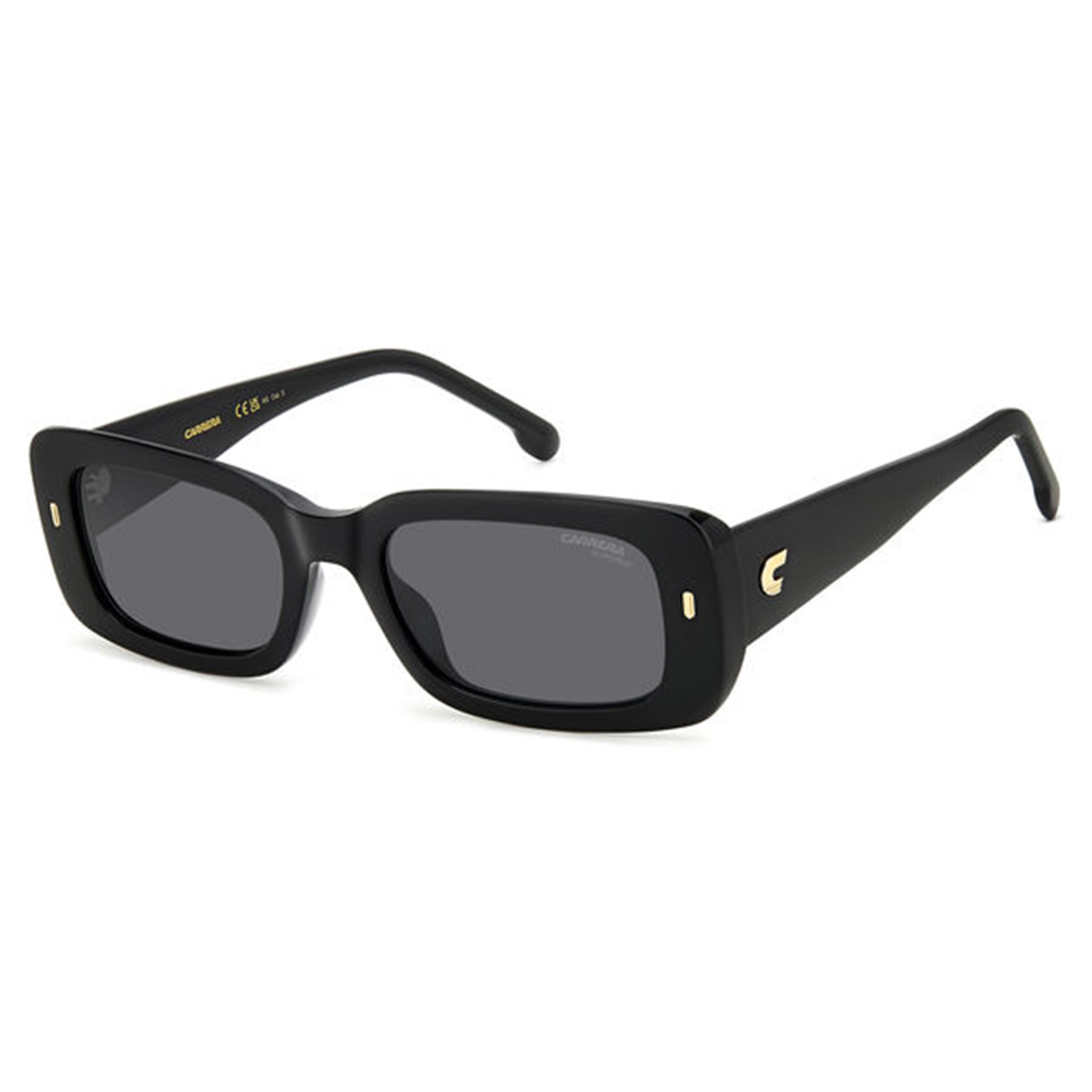 Carrera Women's Sunglasses Rectangular / Square Frame Grey Lens - Carrera 3014/S