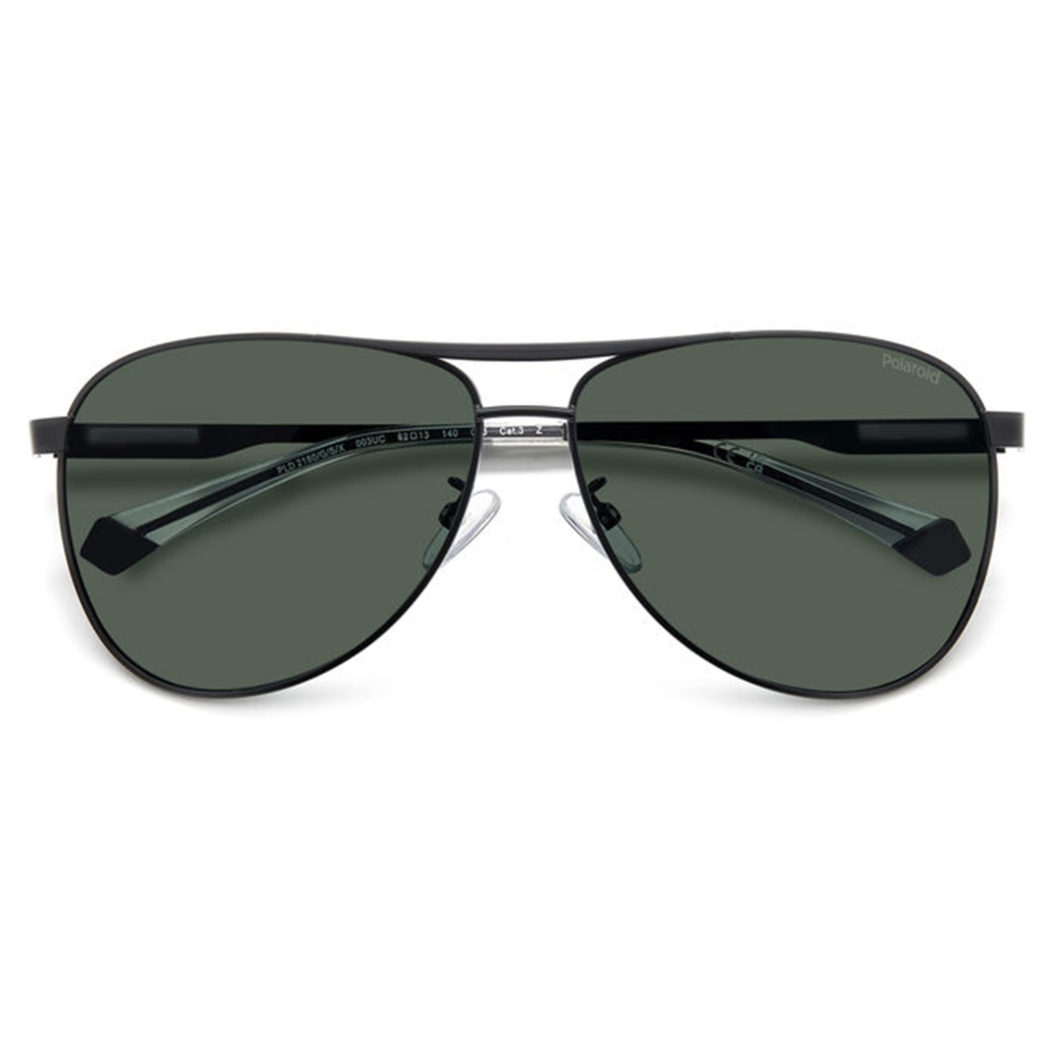 Polaroid Men's Sunglasses Pilot Frame Green PZ Lens - Pld 2160/G/S/X