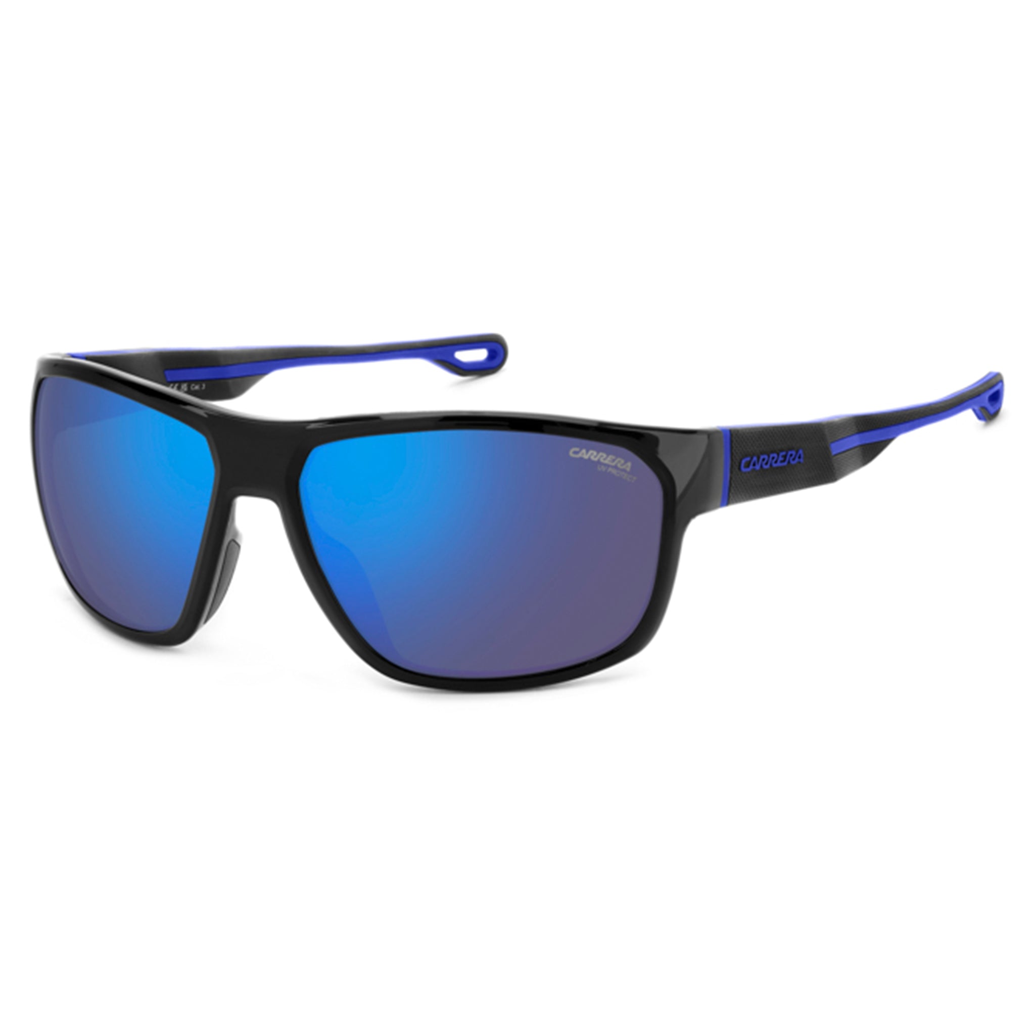 Carrera Men's Sunglasses Rectangular Frame Blue Ml Lens - Carrera 4018/S