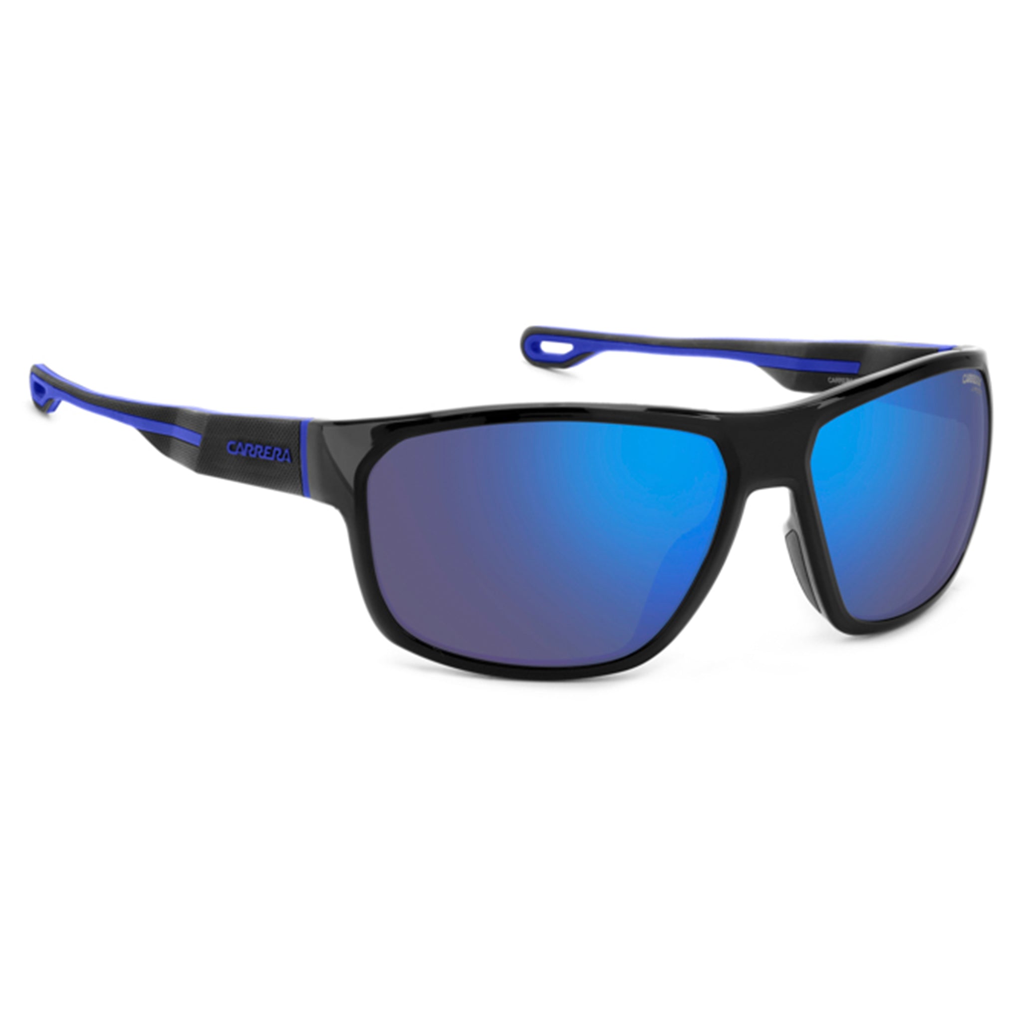 Carrera Men's Sunglasses Rectangular Frame Blue Ml Lens - Carrera 4018/S