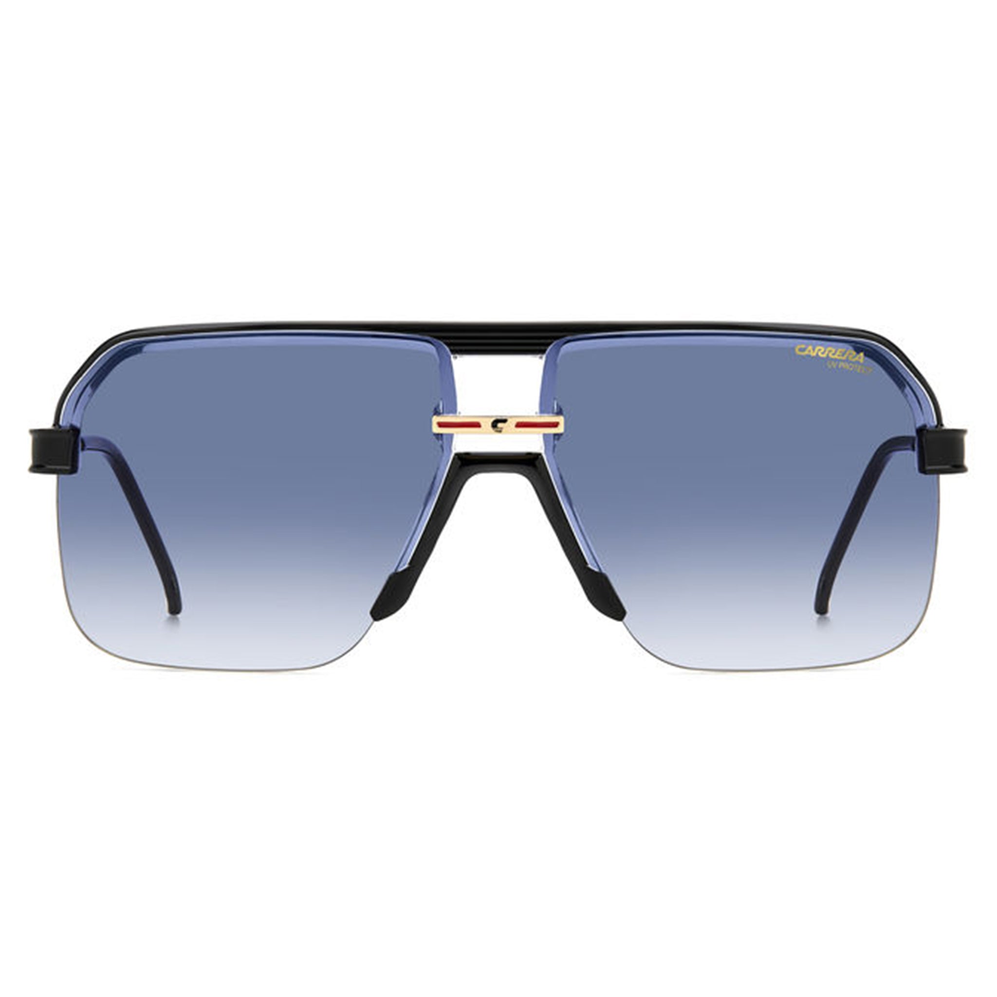 Carrera Men's Sunglasses Square Frame Dk Blue SF Lens - Carrera 1066/S