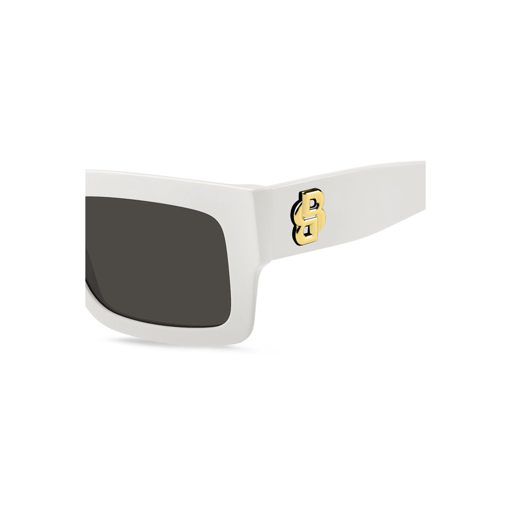 Hugo Boss Women's Sunglasses Rectangular / Square Frame Grey Lens - Boss 1654/S