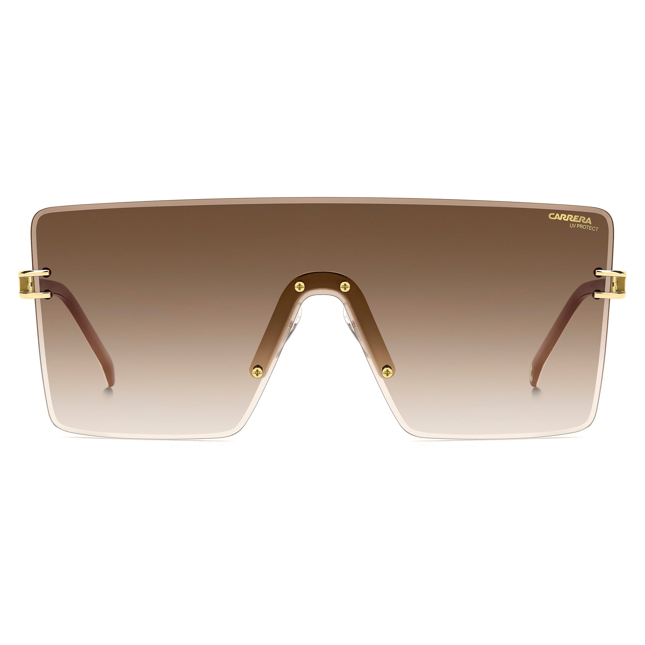 Carrera Women Sunglasses Mask Frame Brown Shaded Lens - Carrera 1075/S