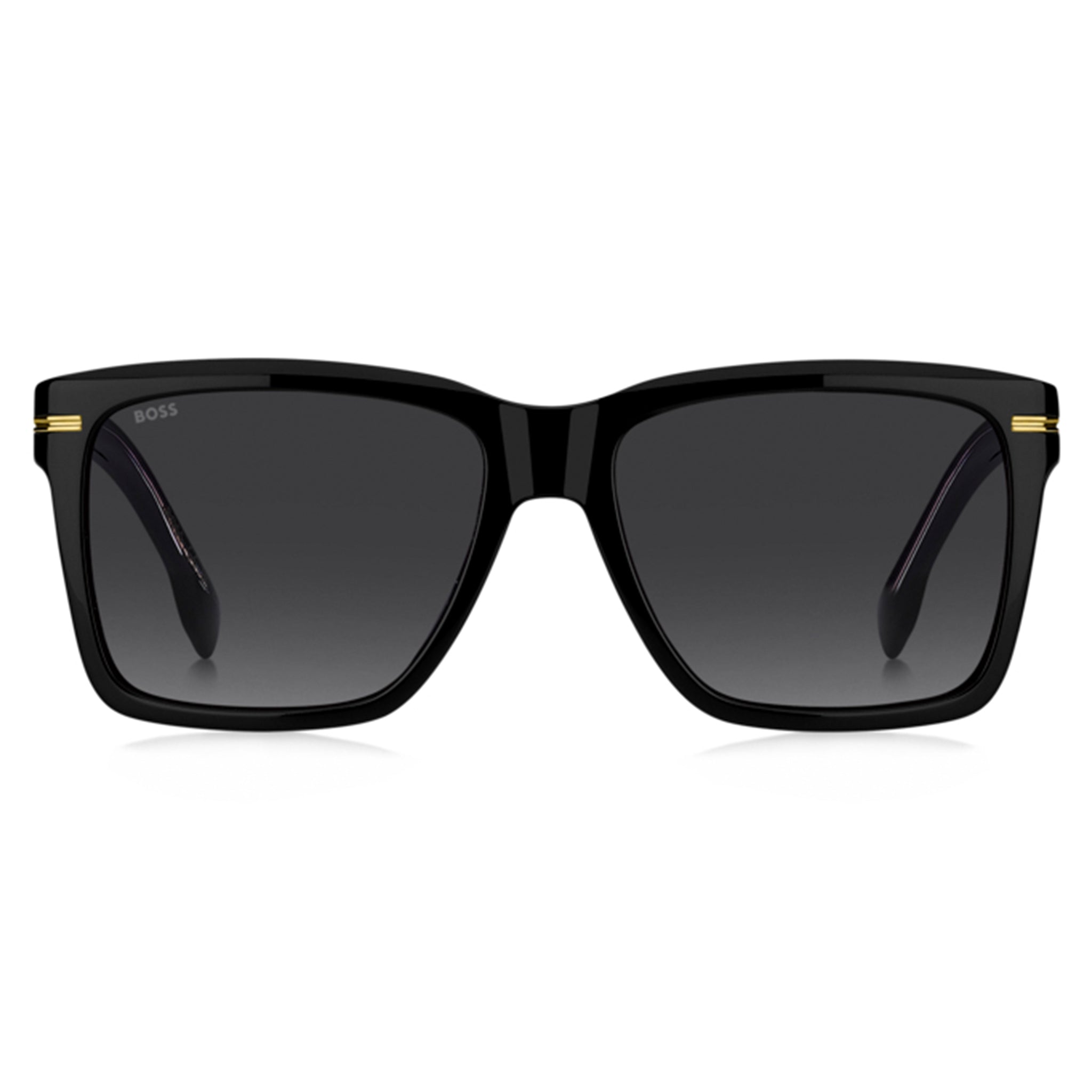 Hugo Boss Men Sunglasses Rectangular Frame Brown Sol-X Lens - Boss 1745/S