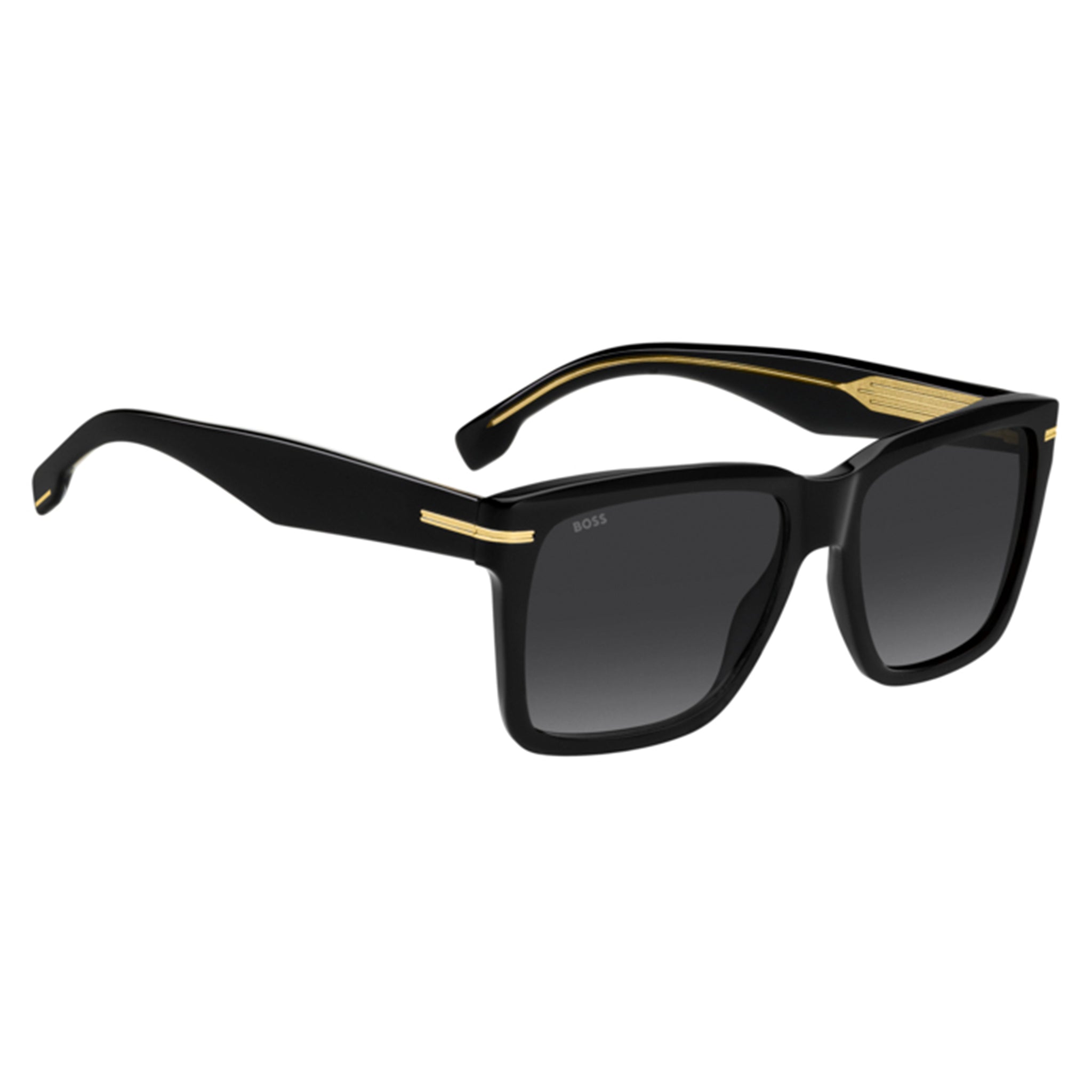 BOSS by Hugo Boss Men Sunglasses Rectangular Frame Brown Sol-X Lens - Boss 1745/S