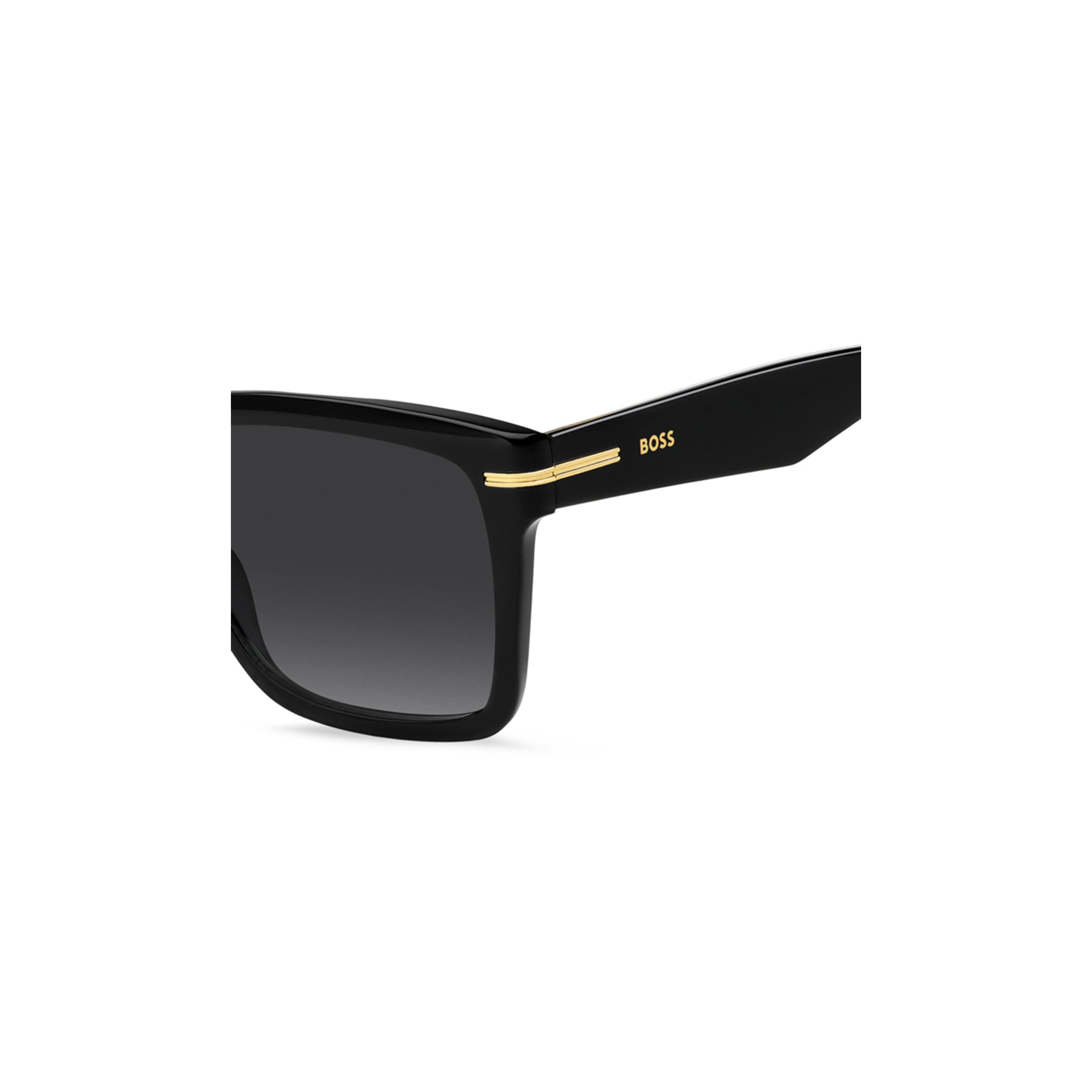 BOSS by Hugo Boss Men Sunglasses Rectangular Frame Brown Sol-X Lens - Boss 1745/S