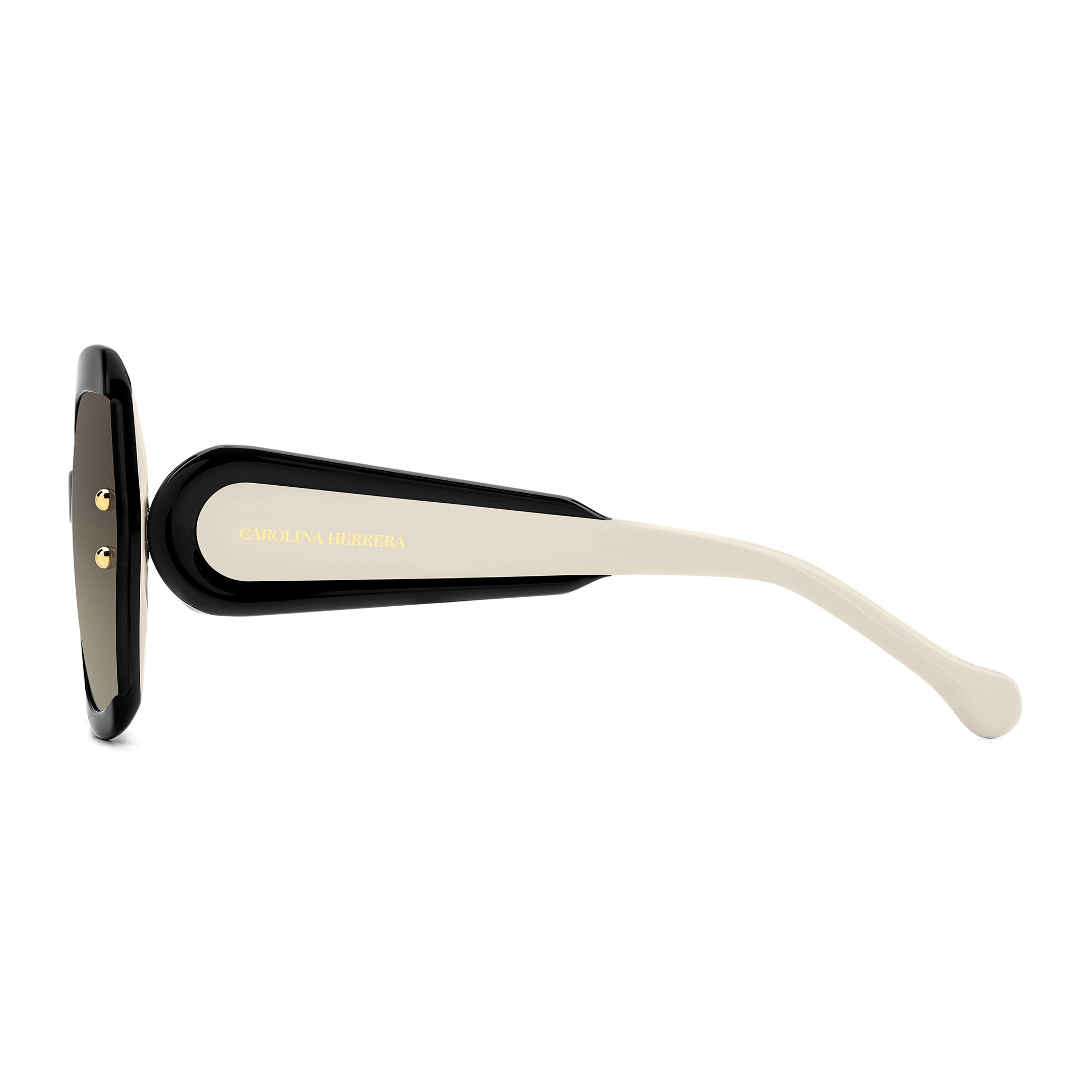 Carolina Herrera Women Sunglasses Square Frame Brown Shaded Lens - Her 0314/G/S