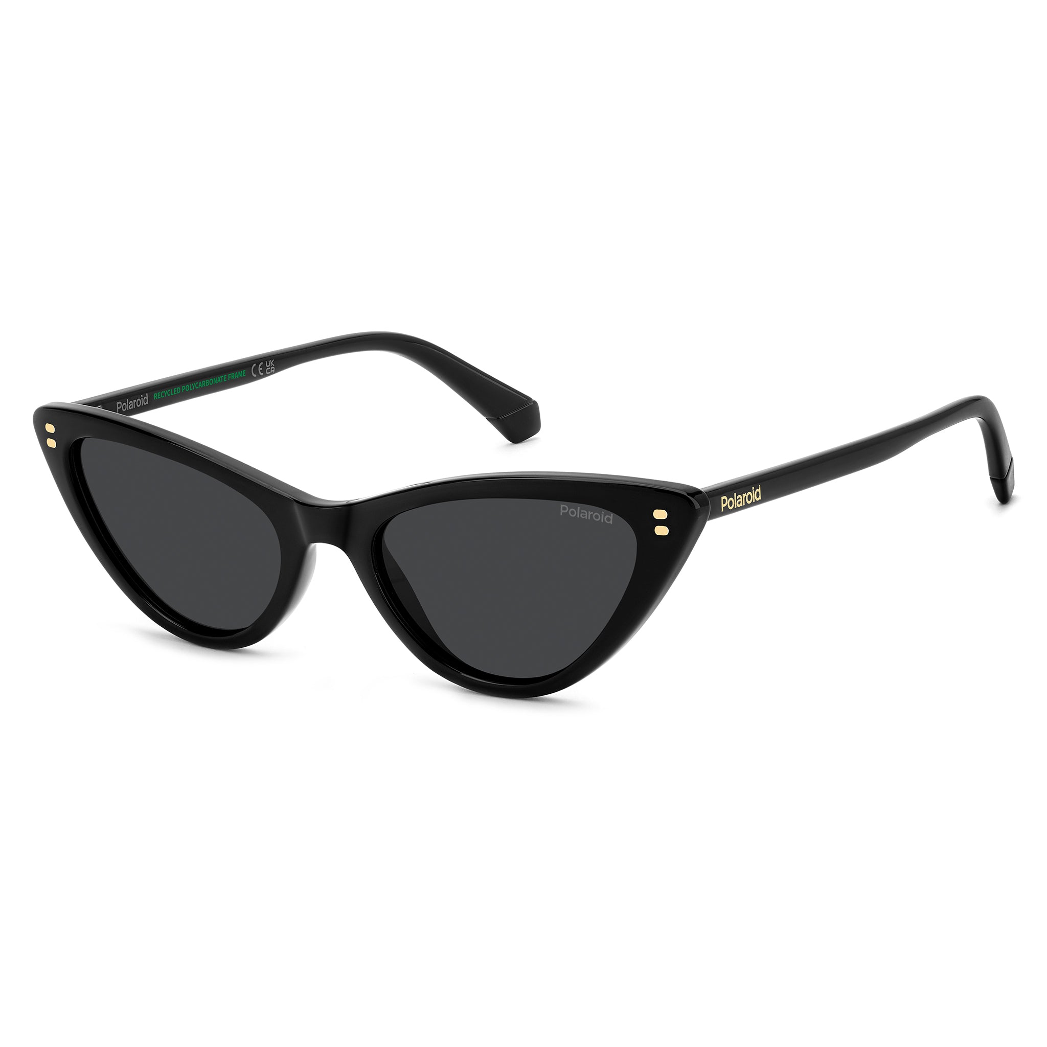 Polaroid Women Sunglasses Cat Eye Frame Grey Polarized Lens - Pld 6246/S