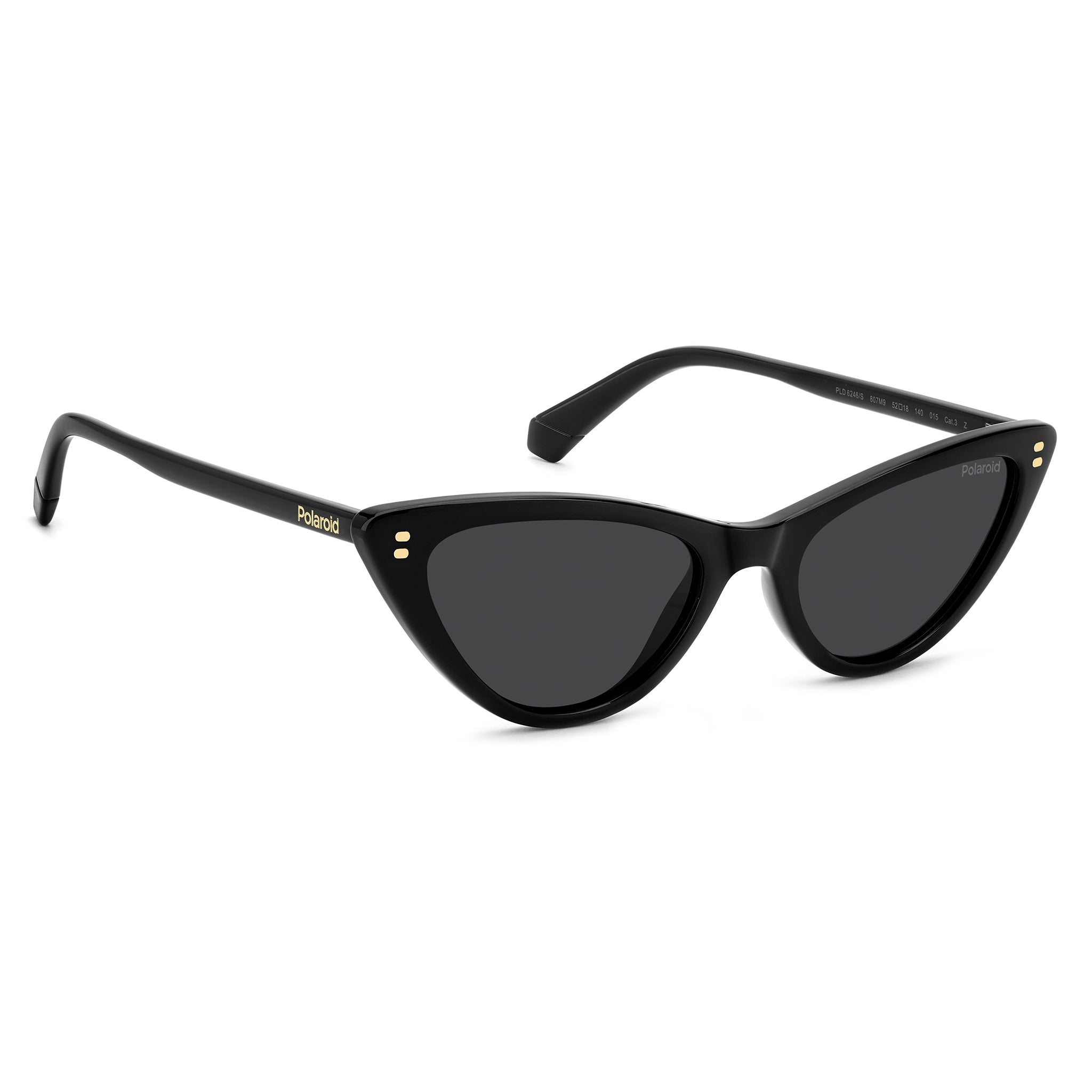 Polaroid Women Sunglasses Cat Eye Frame Grey Polarized Lens - Pld 6246/S