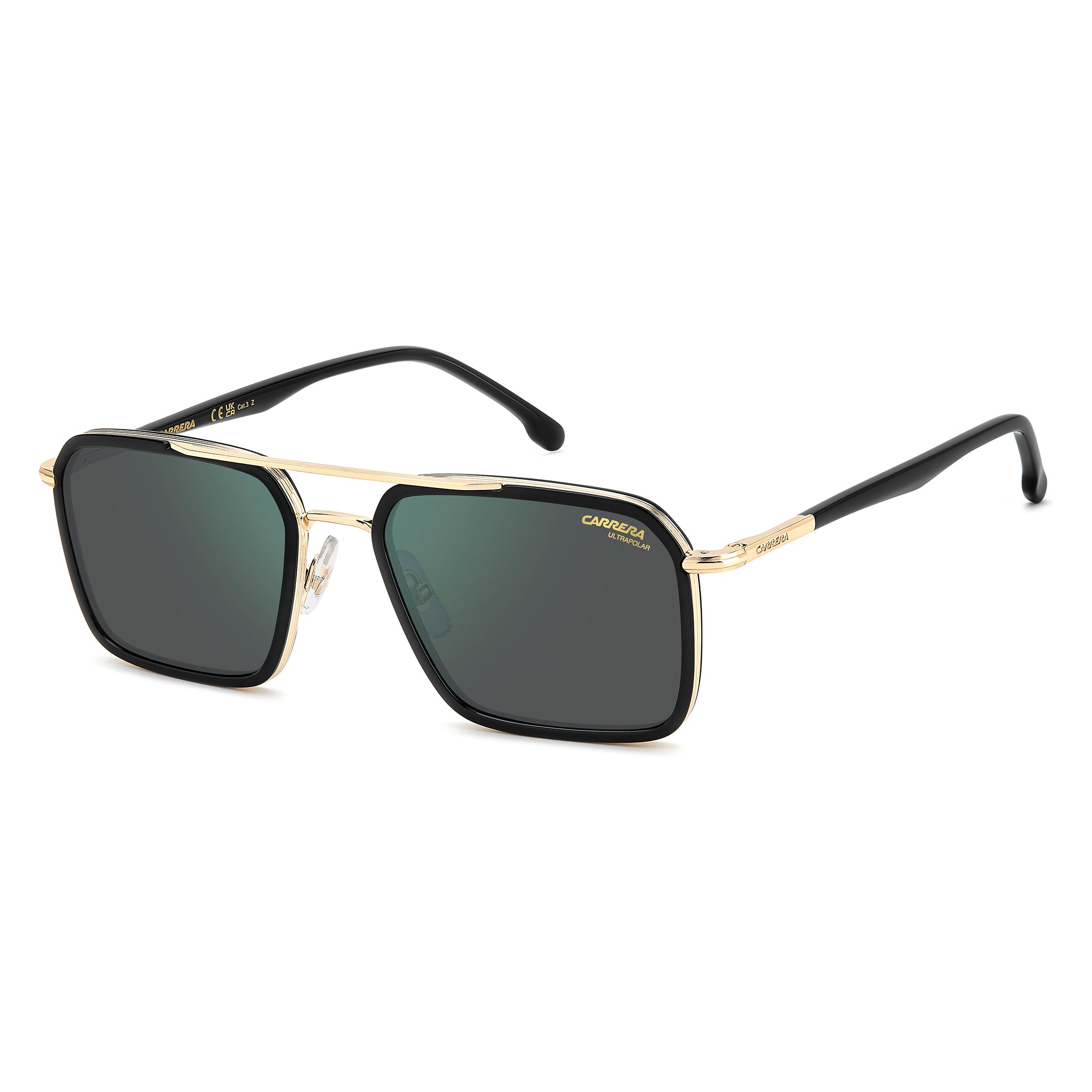 Carrera Men Sunglasses Navigator Frame Greengrey Sp Hight Contrast Antirefle Lens - Carrera 362/S