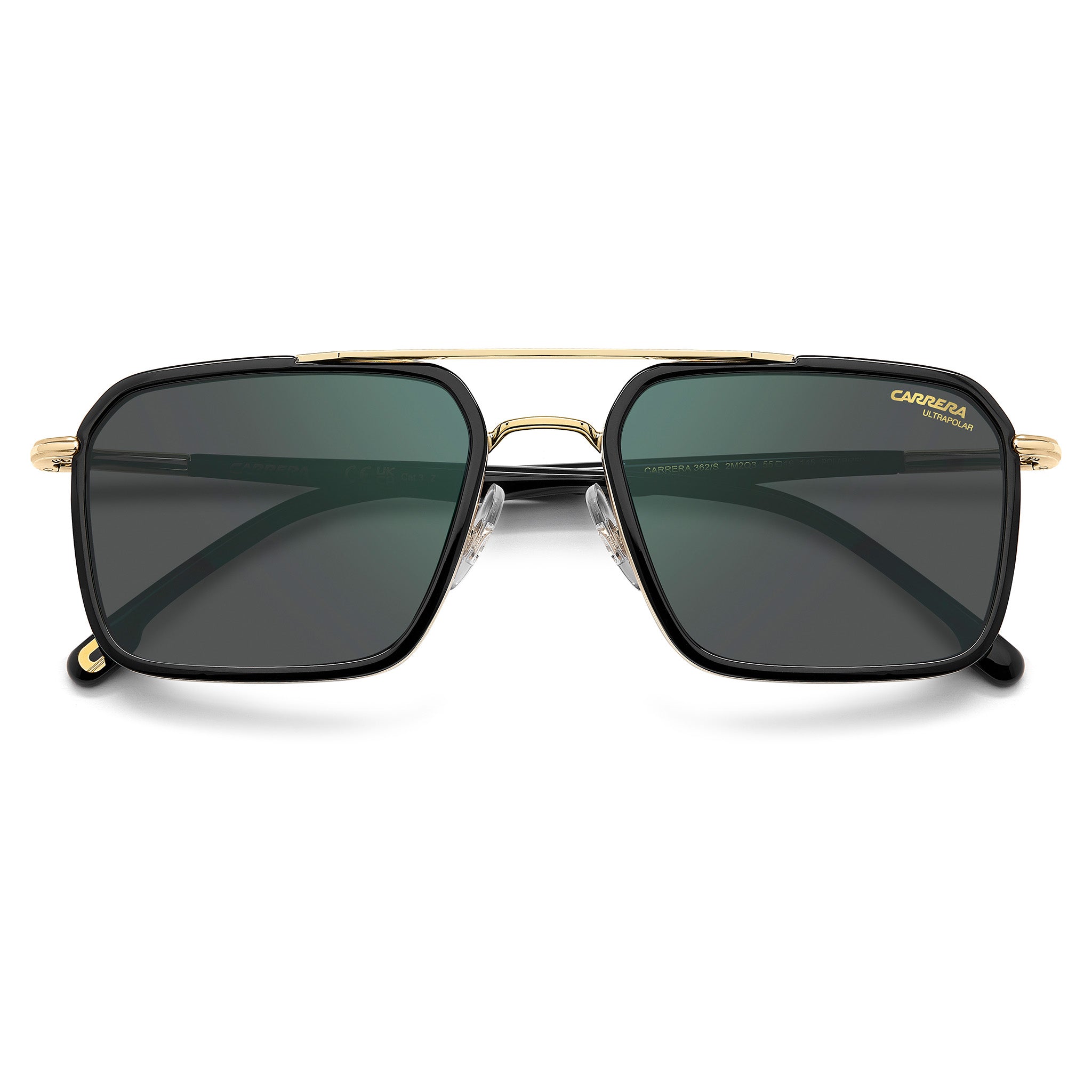 Carrera Men Sunglasses Navigator Frame Greengrey Sp Hight Contrast Antirefle Lens - Carrera 362/S