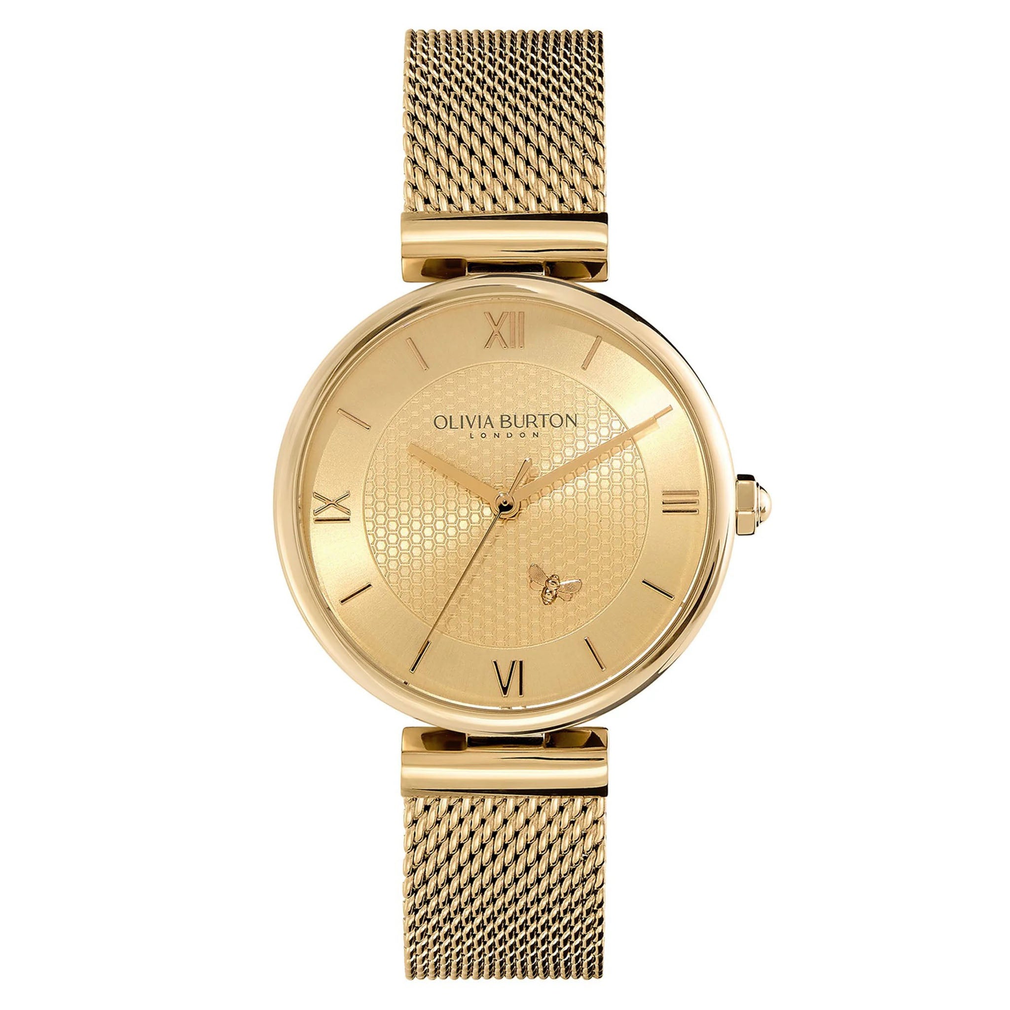 Olivia burton gold and silver clearance watch