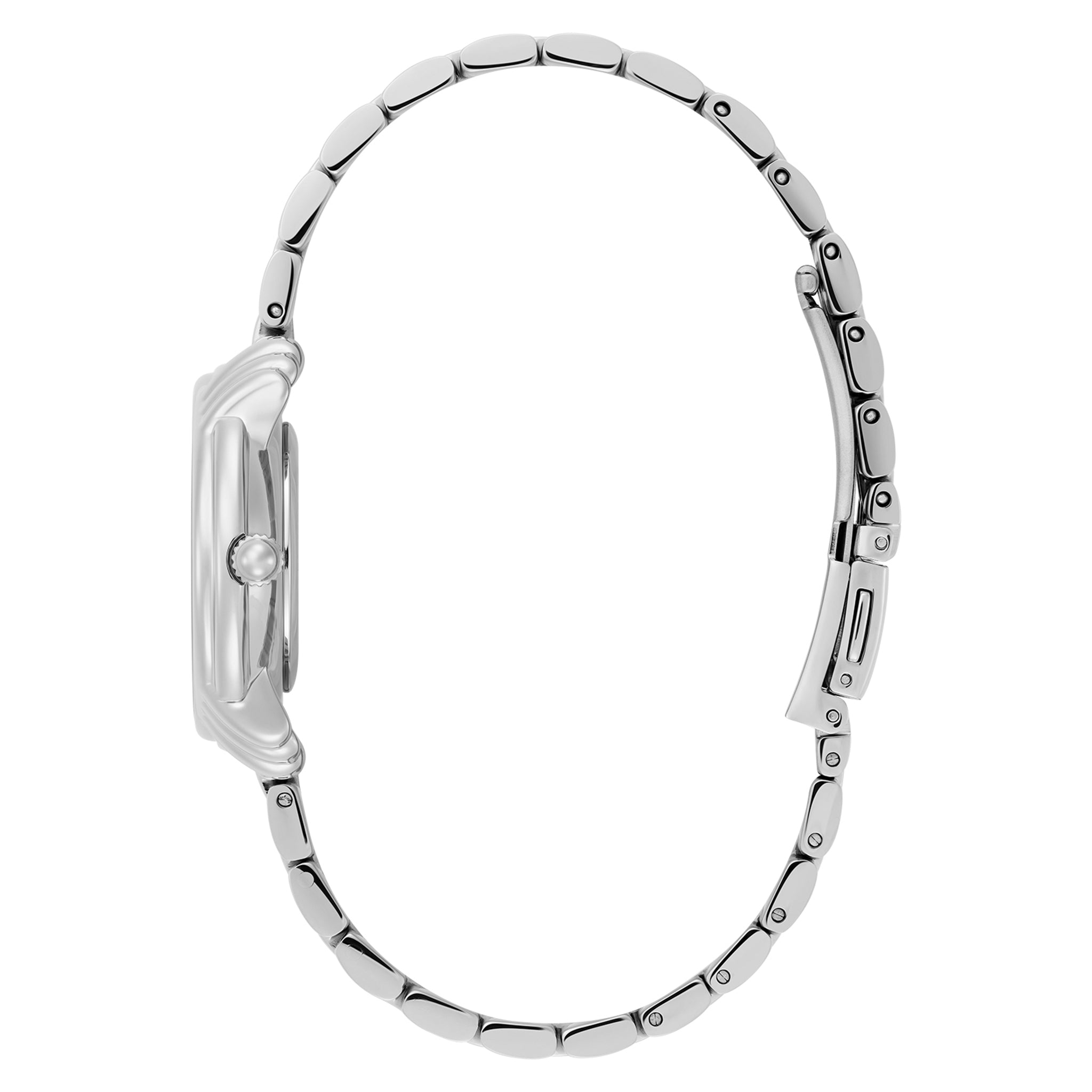 Olivia Burton Stainless Steel Ivory Dial Women's Watch - 24000293