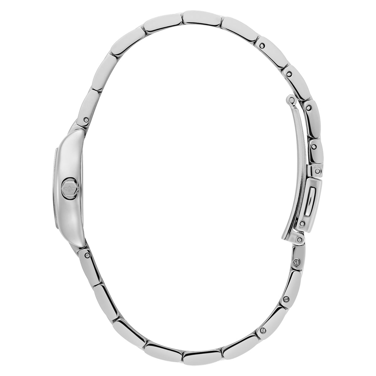 Olivia Burton Stainless Steel Silver White Dial Women's Watch - 24000389