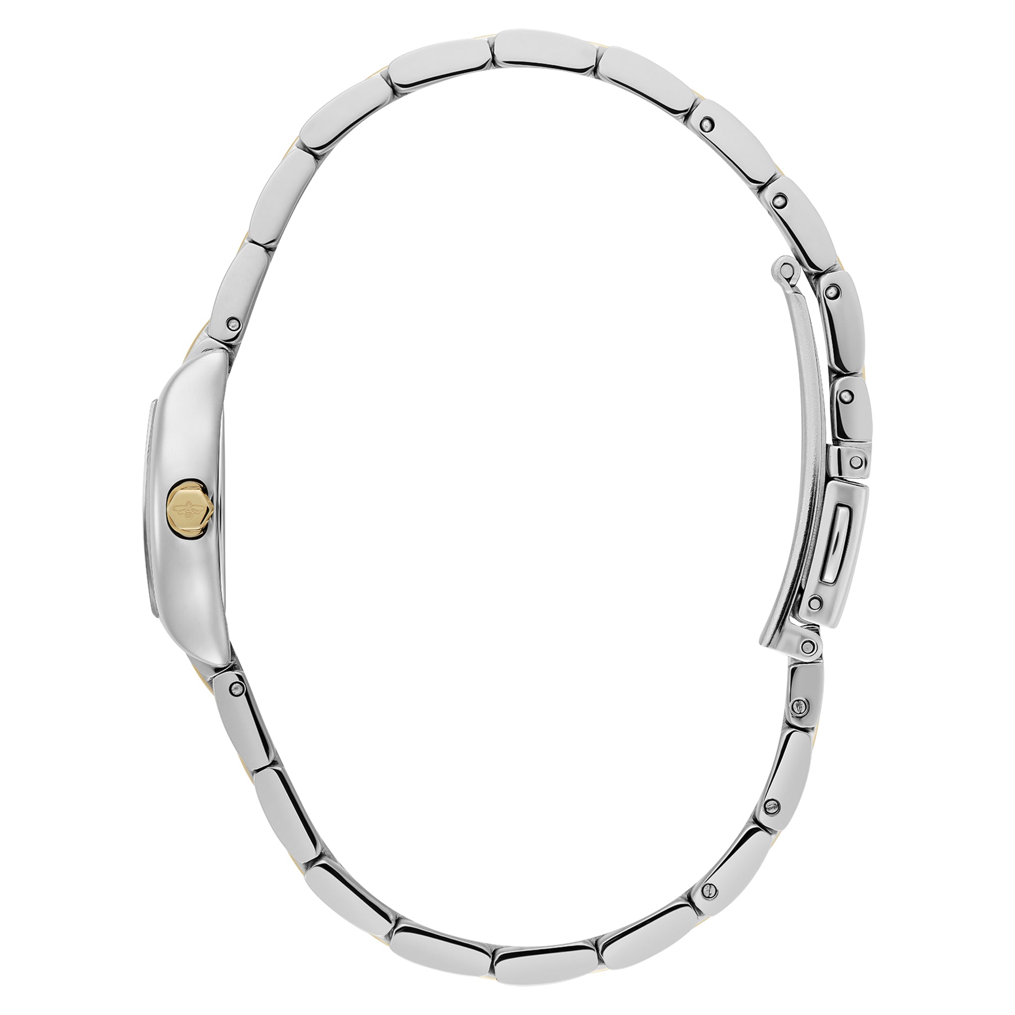 Olivia Burton Two-Tone Steel Ivory Dial Women's Watch - 24000391