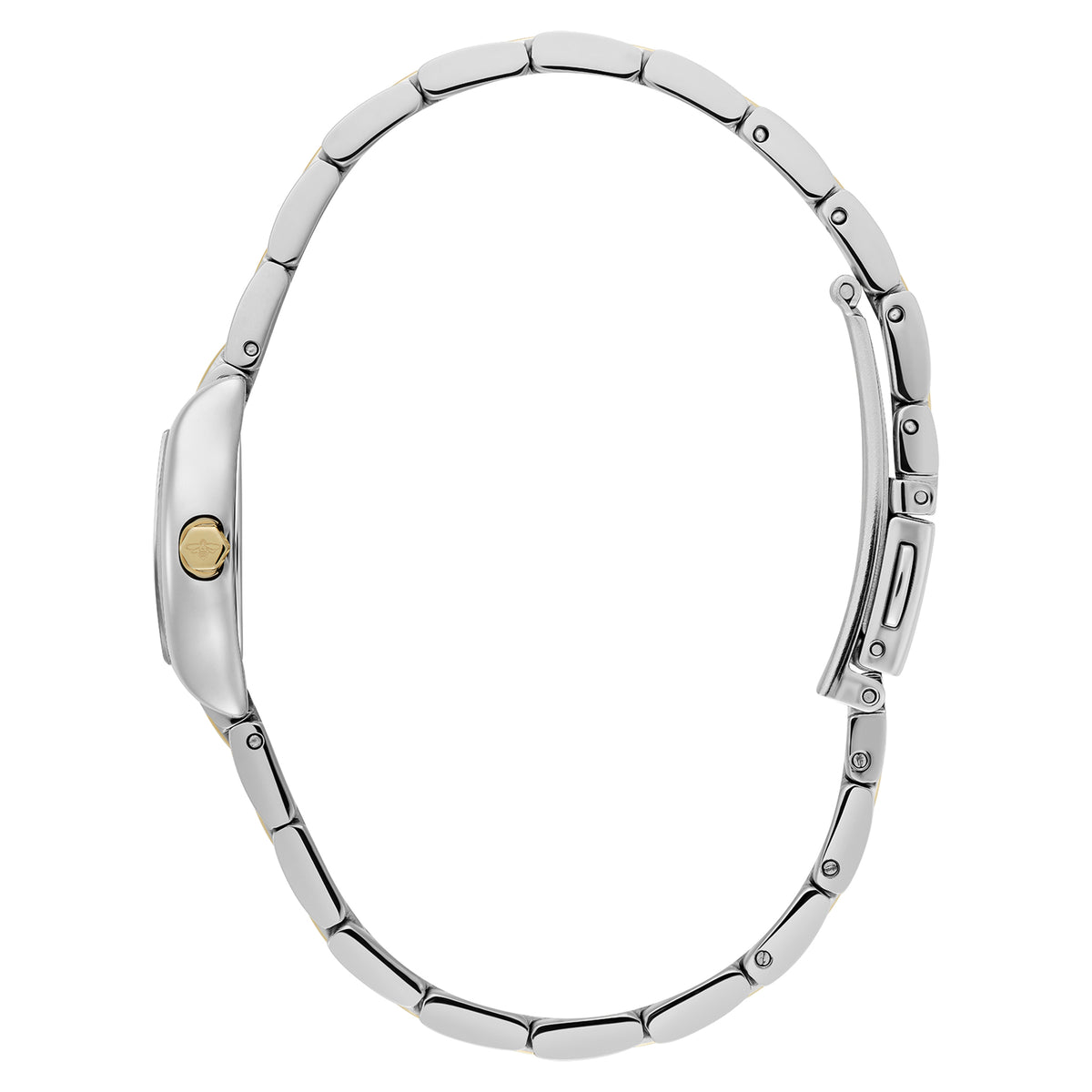 Olivia Burton Two-Tone Steel Ivory Dial Women's Watch - 24000391