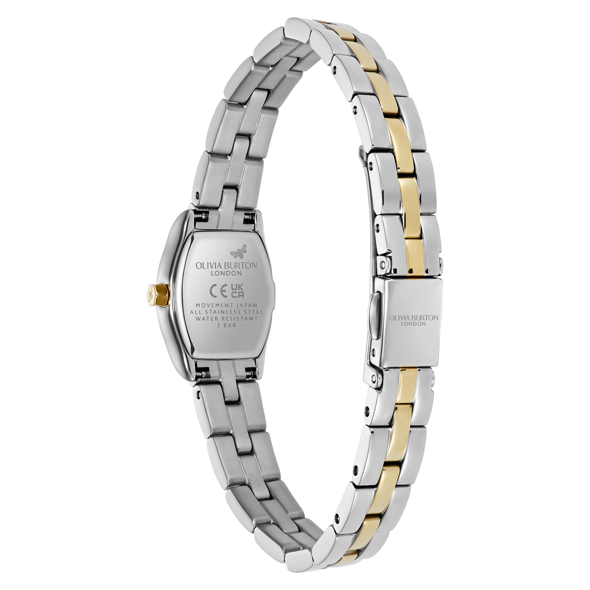 Olivia Burton Two-Tone Steel Ivory Dial Women's Watch - 24000391
