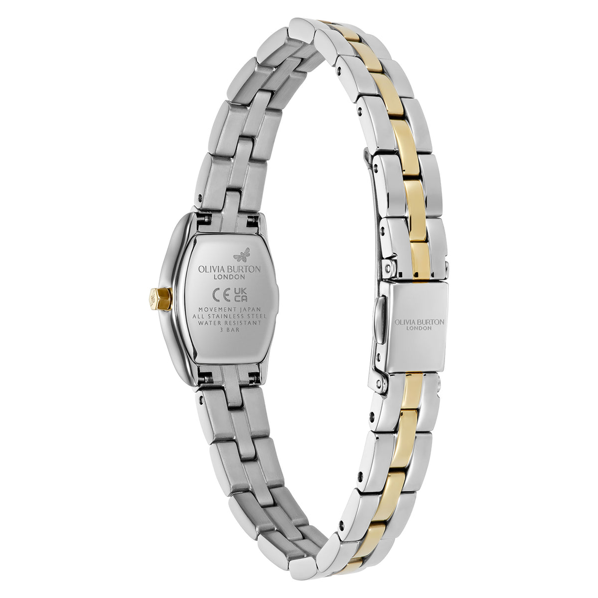 Olivia Burton Two-Tone Steel Ivory Dial Women's Watch - 24000391