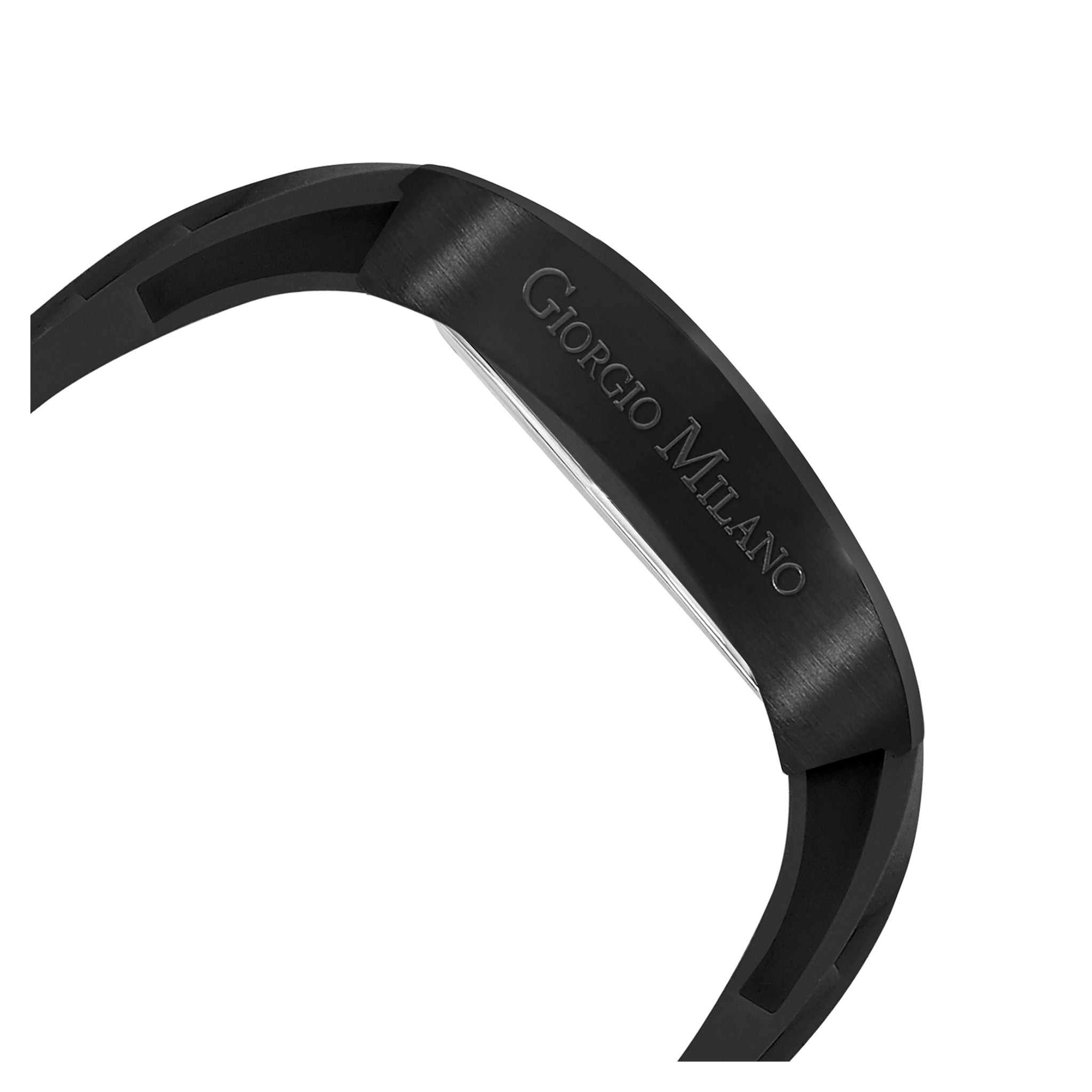 Giorgio Milano Black Silicone Men's Chronograph Watch - 246SBK313