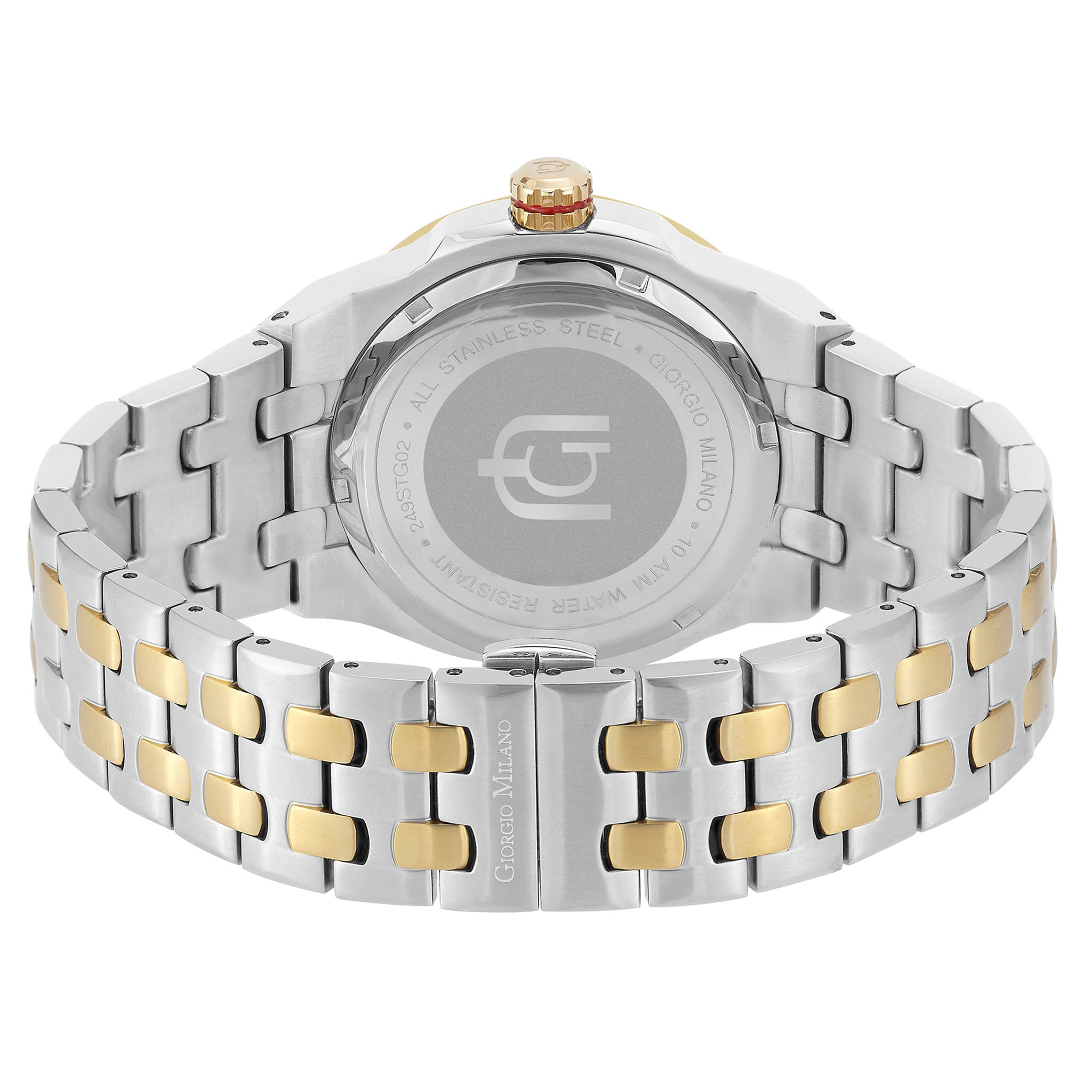Giorgio Milano Two-Tone Steel Silver Dial Men's Watch - 249STG02