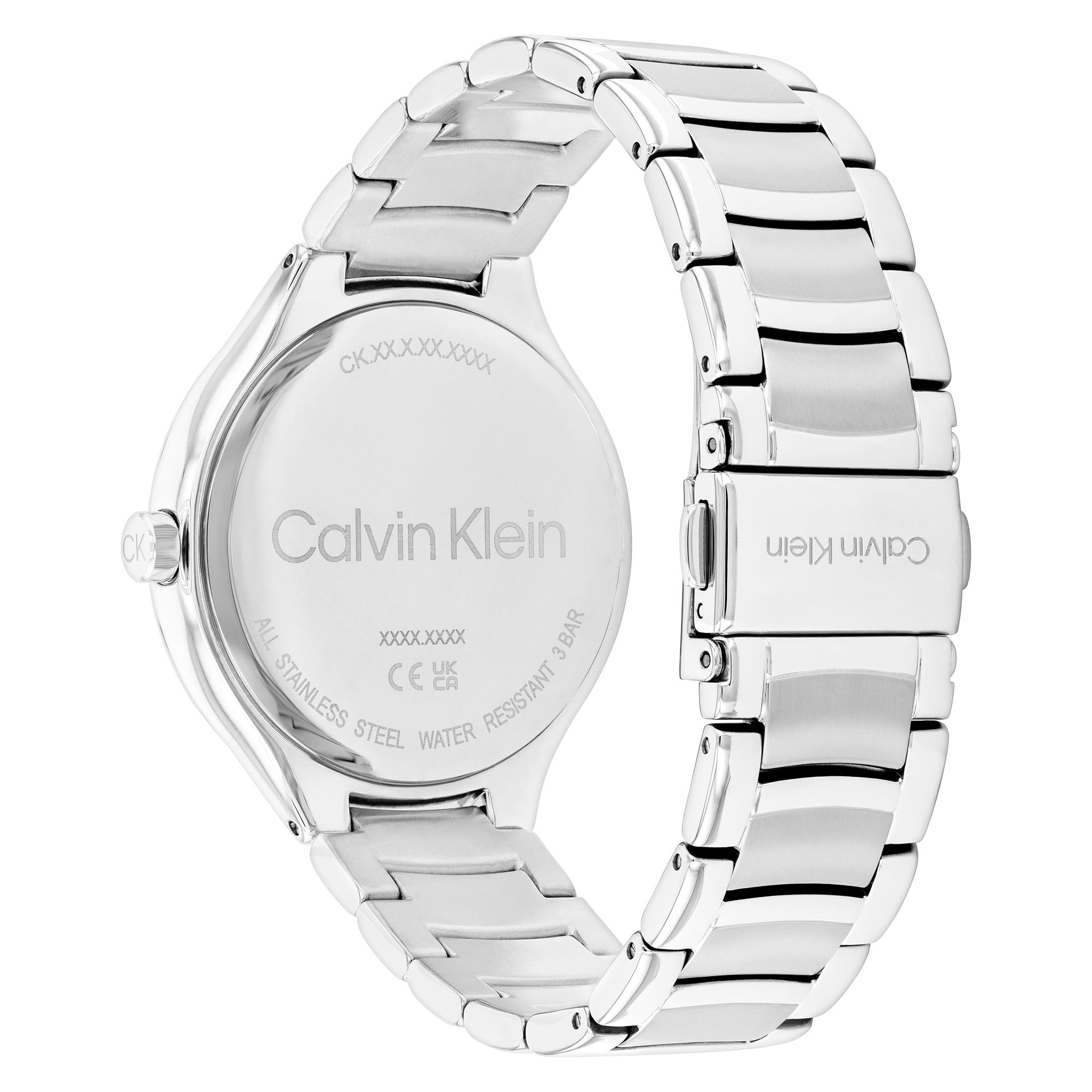 Calvin Klein Stainless Steel Blush Dial Women's Watch - 25100047