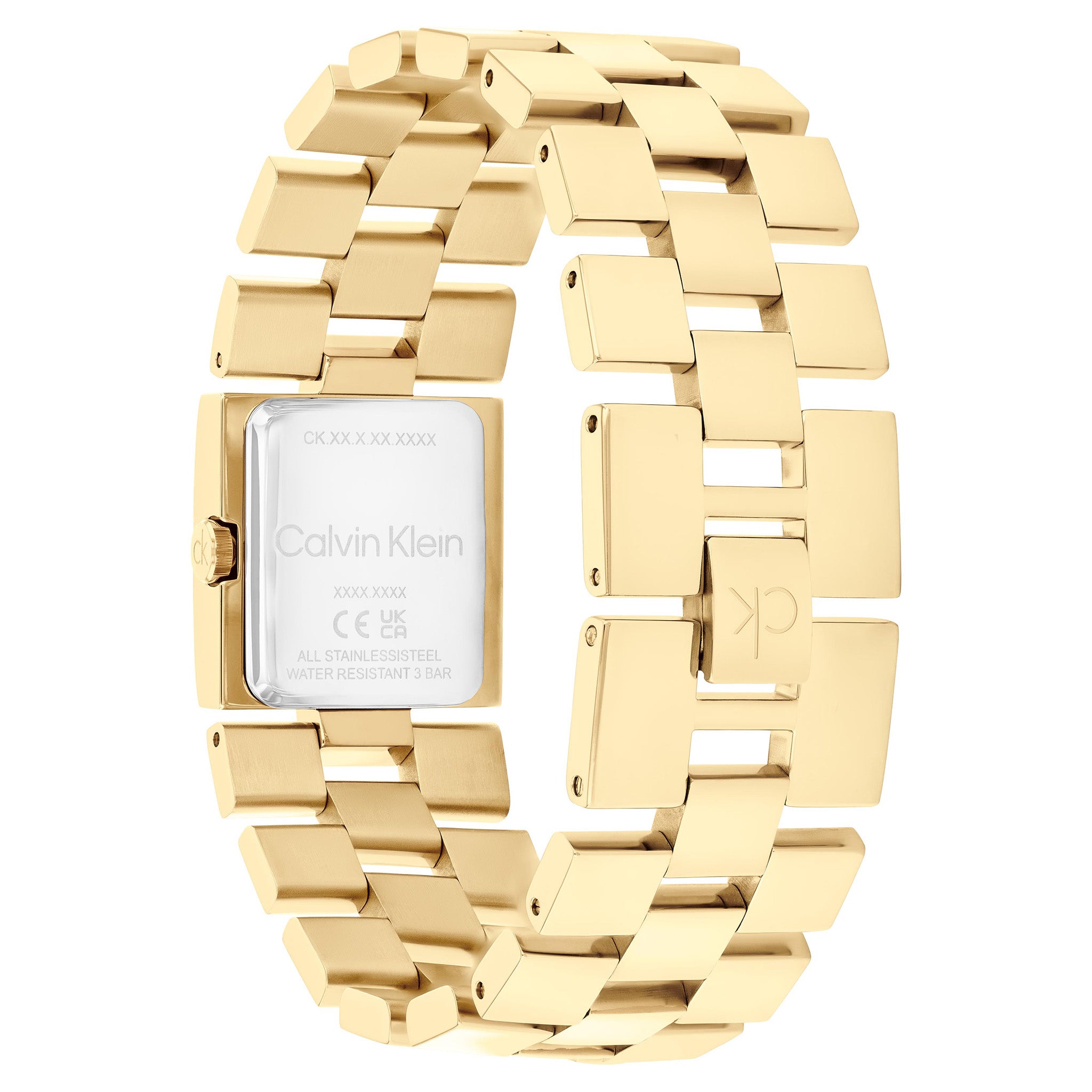 Calvin Klein Gold Steel Women's Watch - 25100089