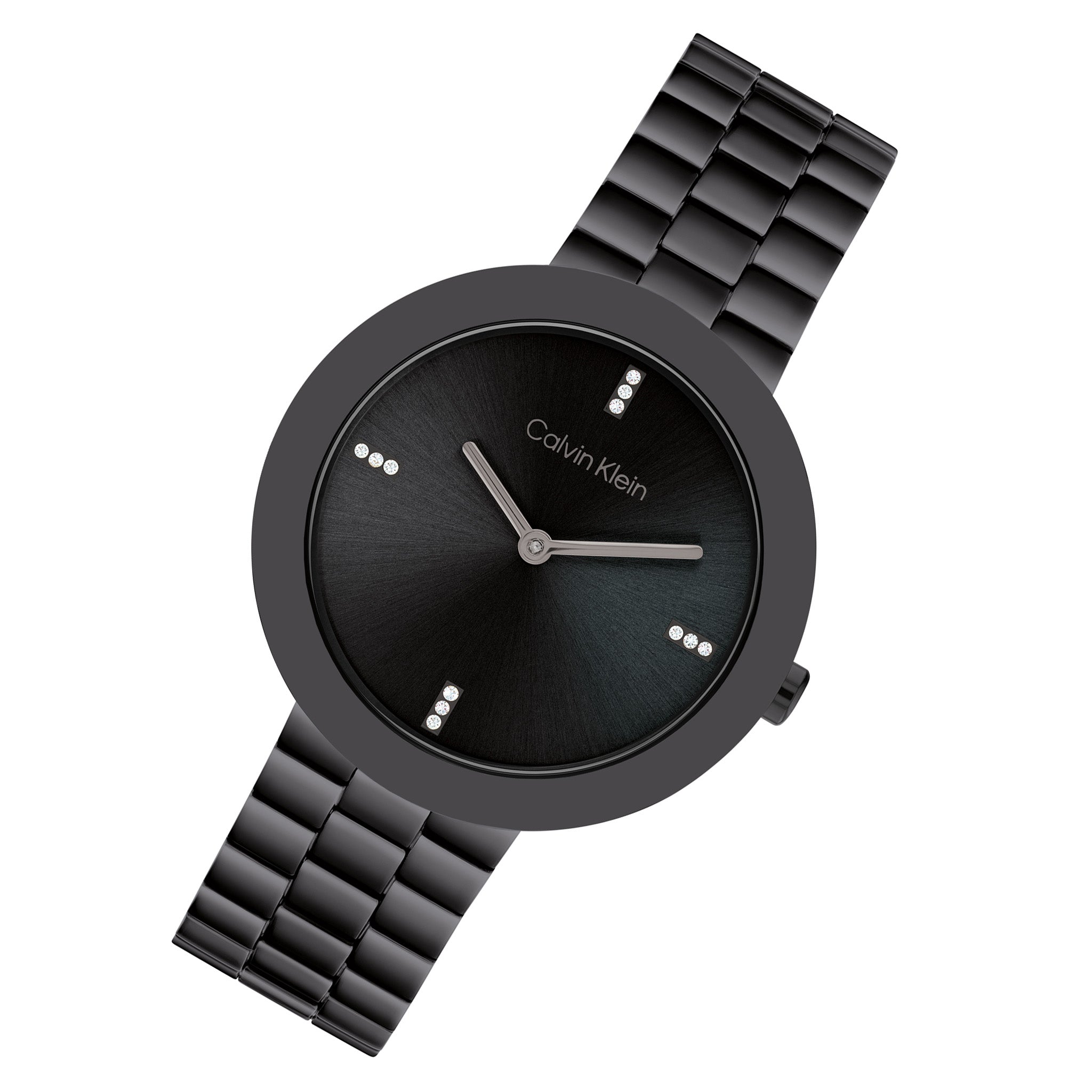 Calvin Klein Black Steel Women's Watch - 25100096