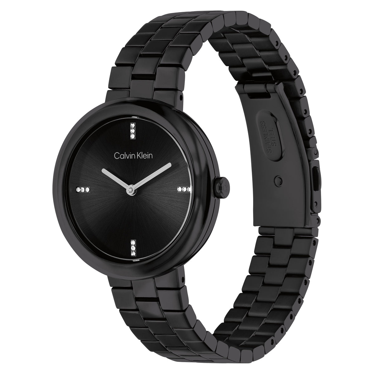 Calvin Klein Black Steel Women's Watch - 25100096
