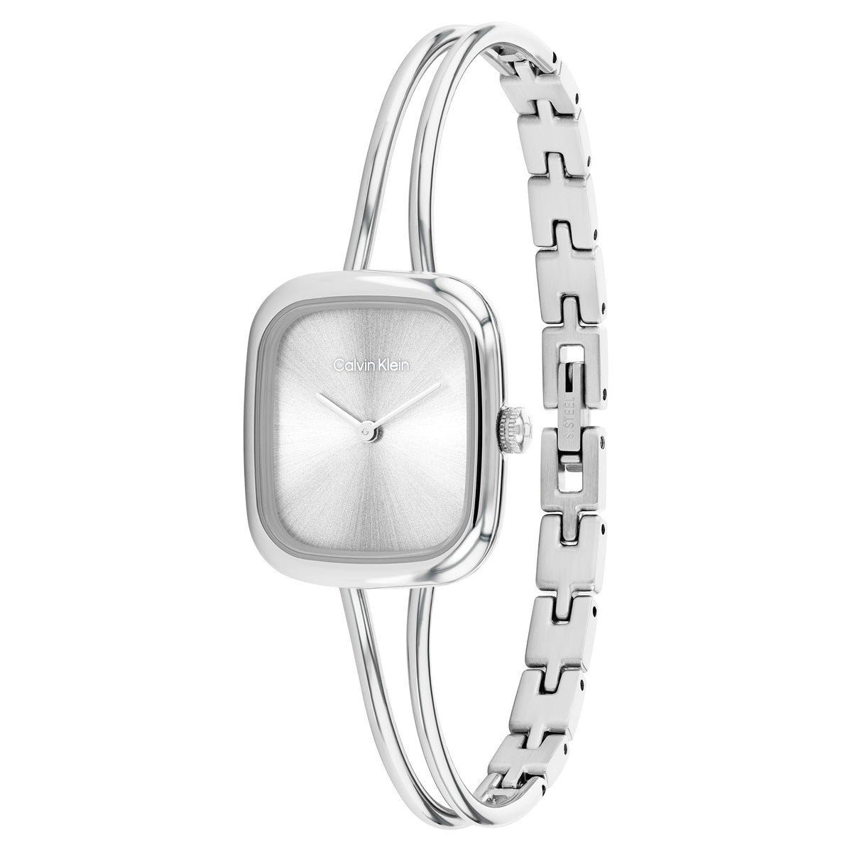 Calvin Klein Stainless Steel Silver Dial Women's Watch - 25100131