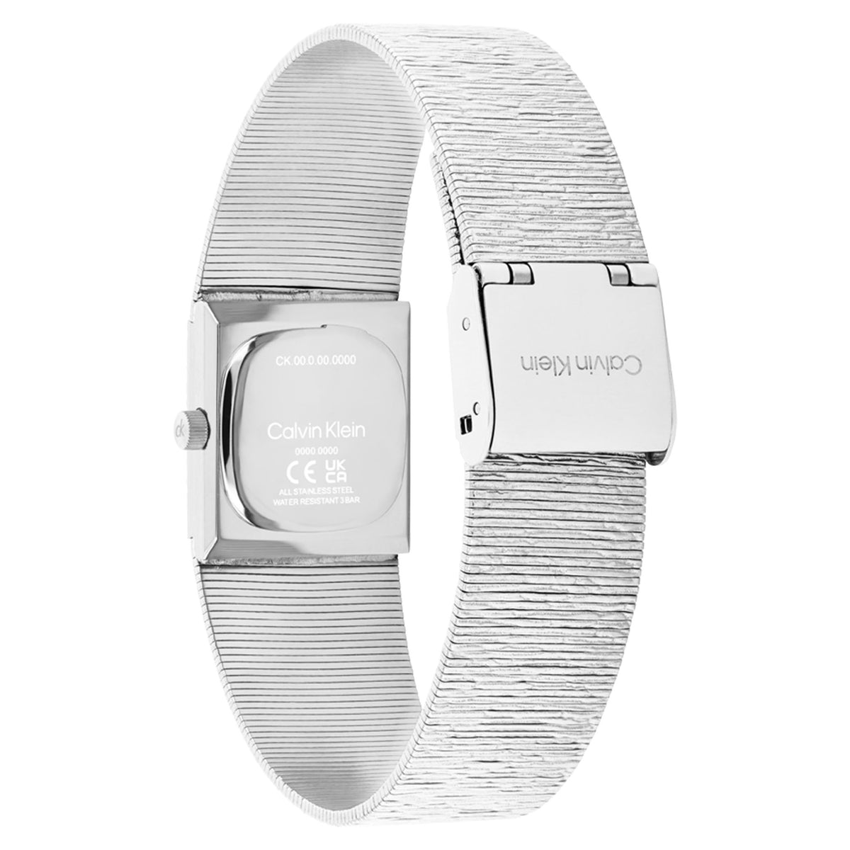 Calvin Klein Stainless Steel Mesh Silver Dial Women's Watch - 25100177