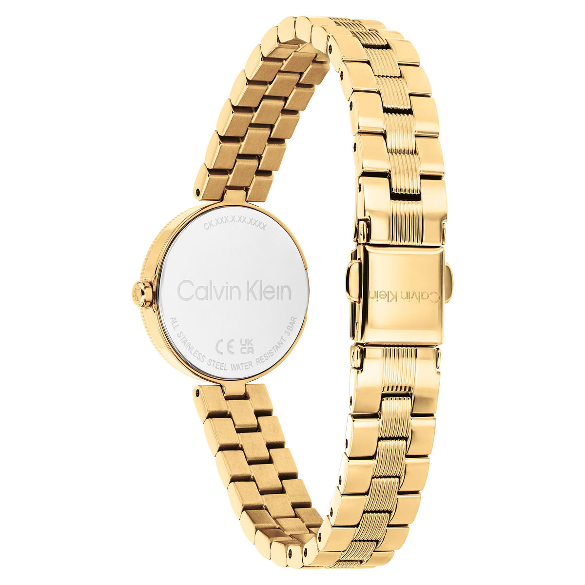 Calvin Klein Gold Steel Women's Watch - 25100225