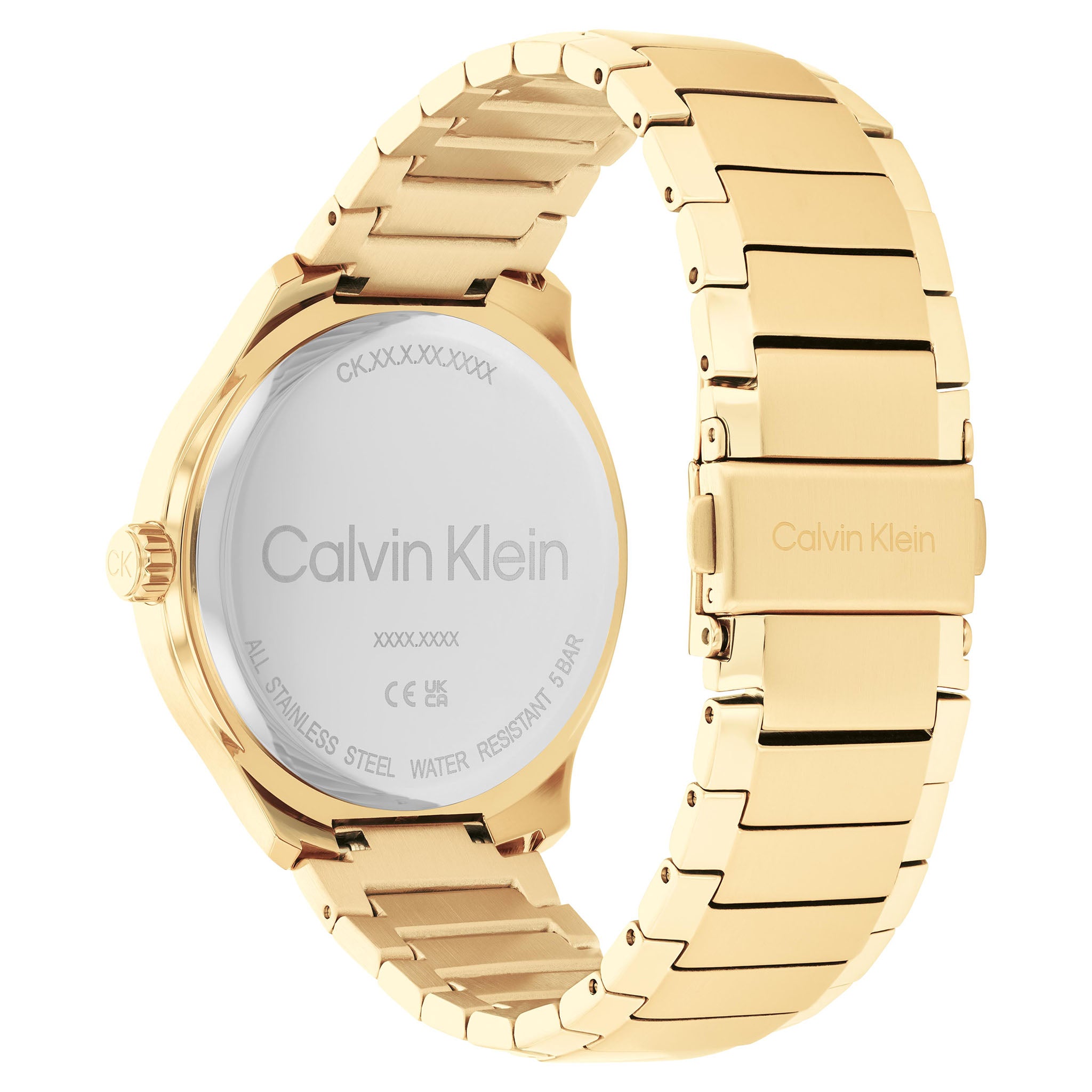Calvin Klein Gold Steel Men's Watch - 25200349