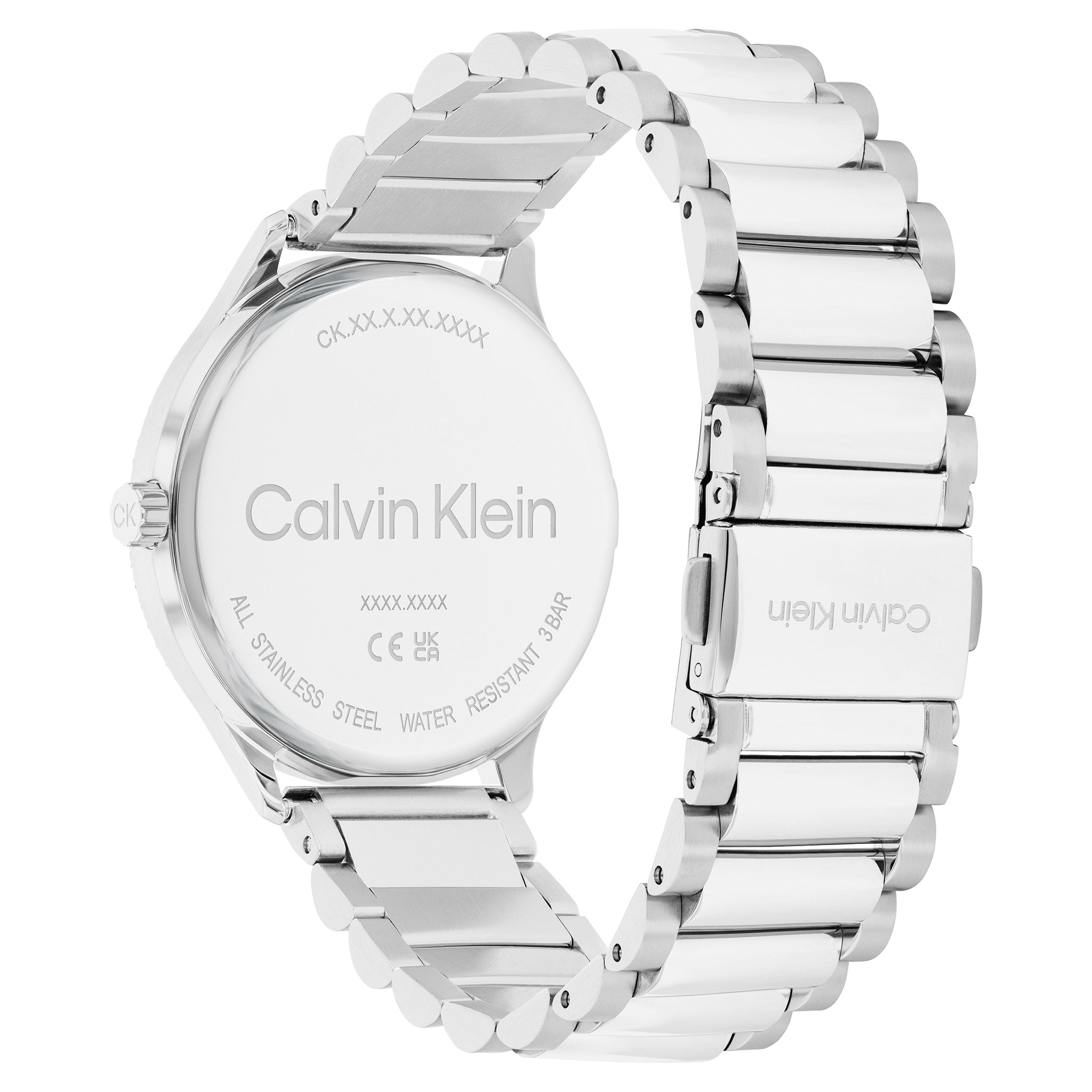 Calvin Klein Stainless Steel White Dial Multi-function Women's Watch - 25200373