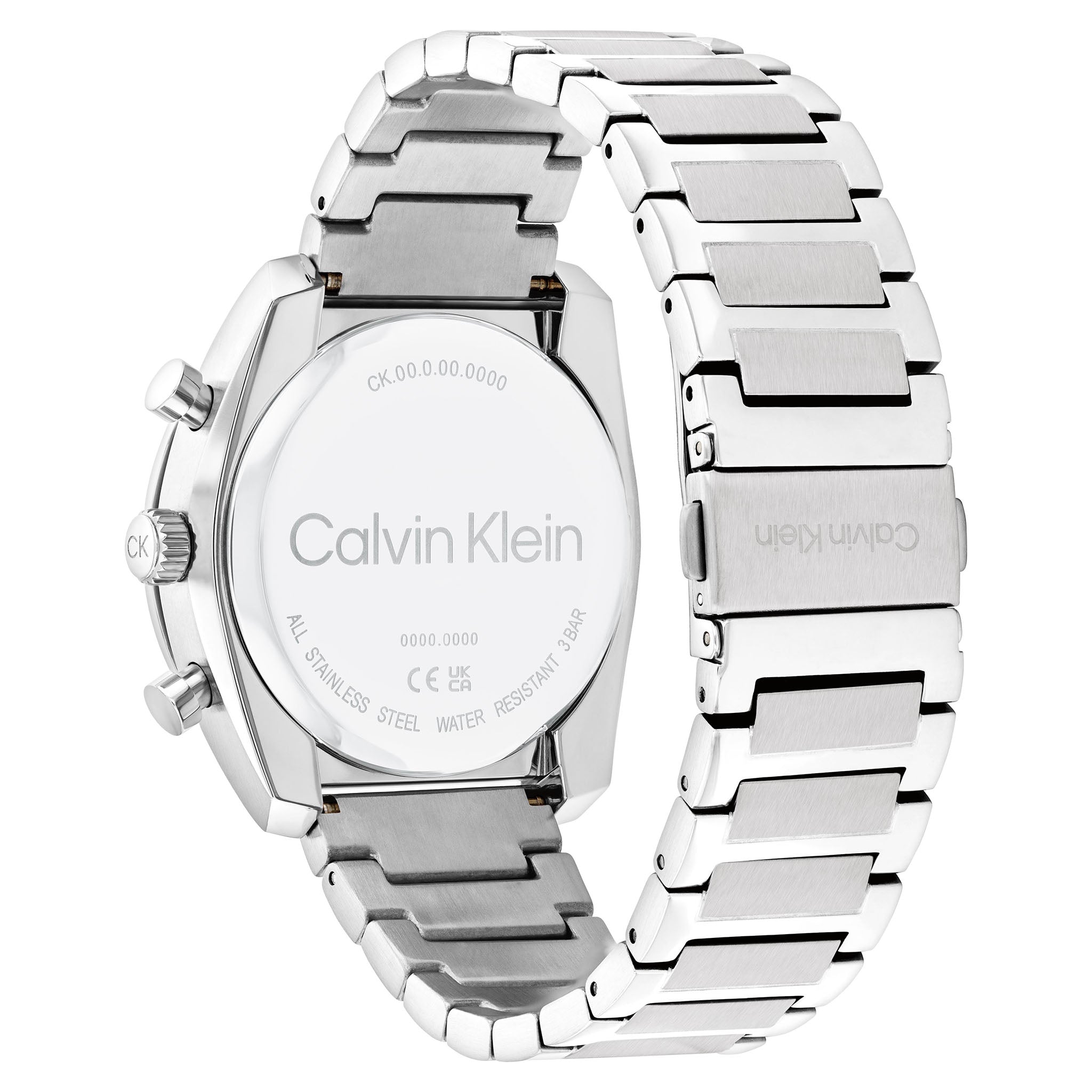 Calvin Klein Stainless Steel Blue Dial Multi-function Men's Watch - 25200464