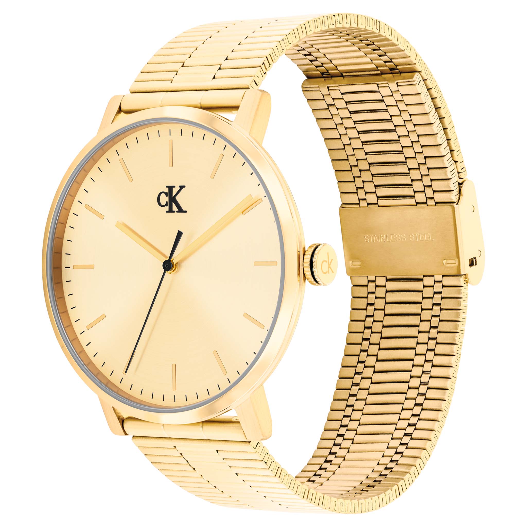 Calvin Klein Goldtone Steel Men's Watch - 25200549