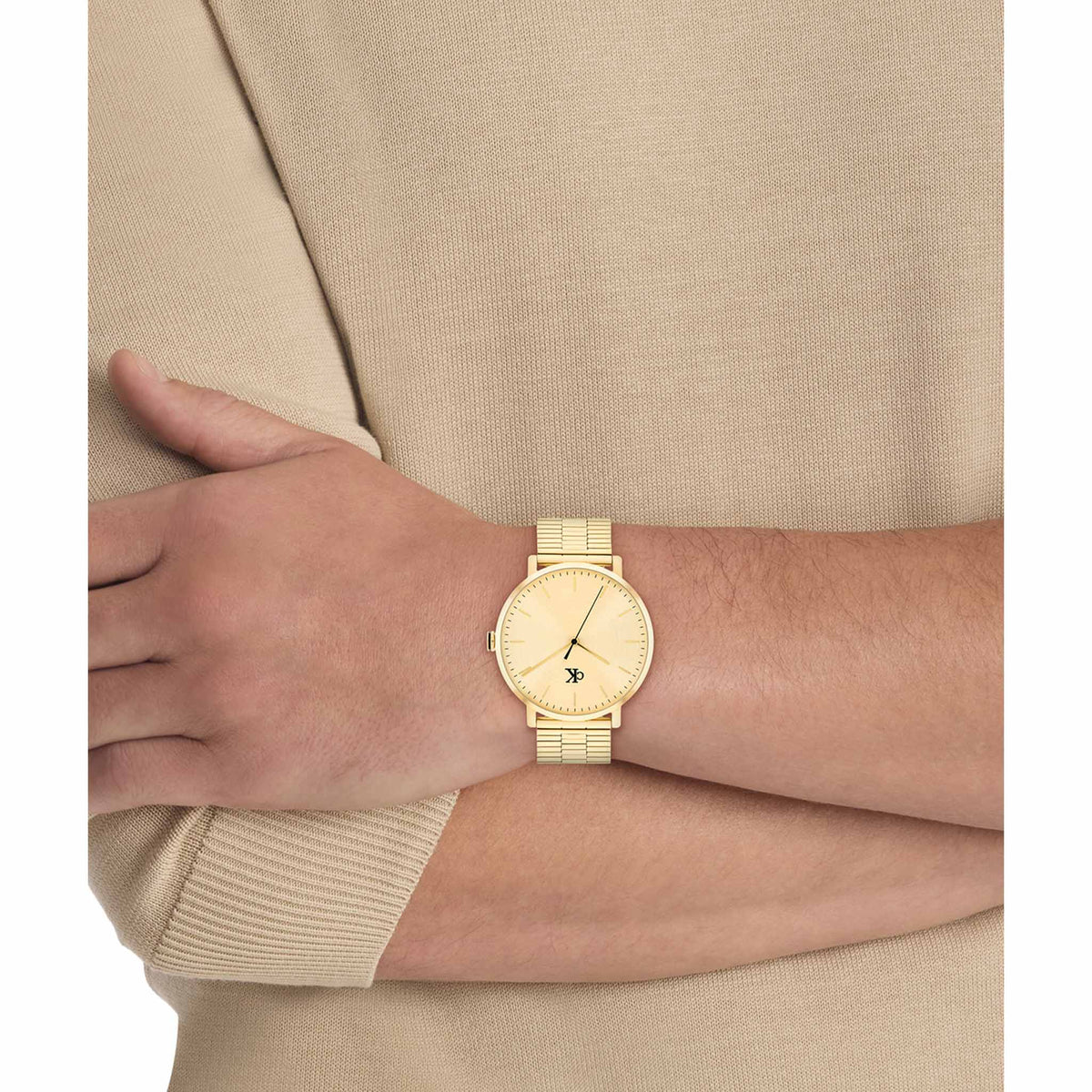 Calvin Klein Goldtone Steel Men's Watch - 25200549