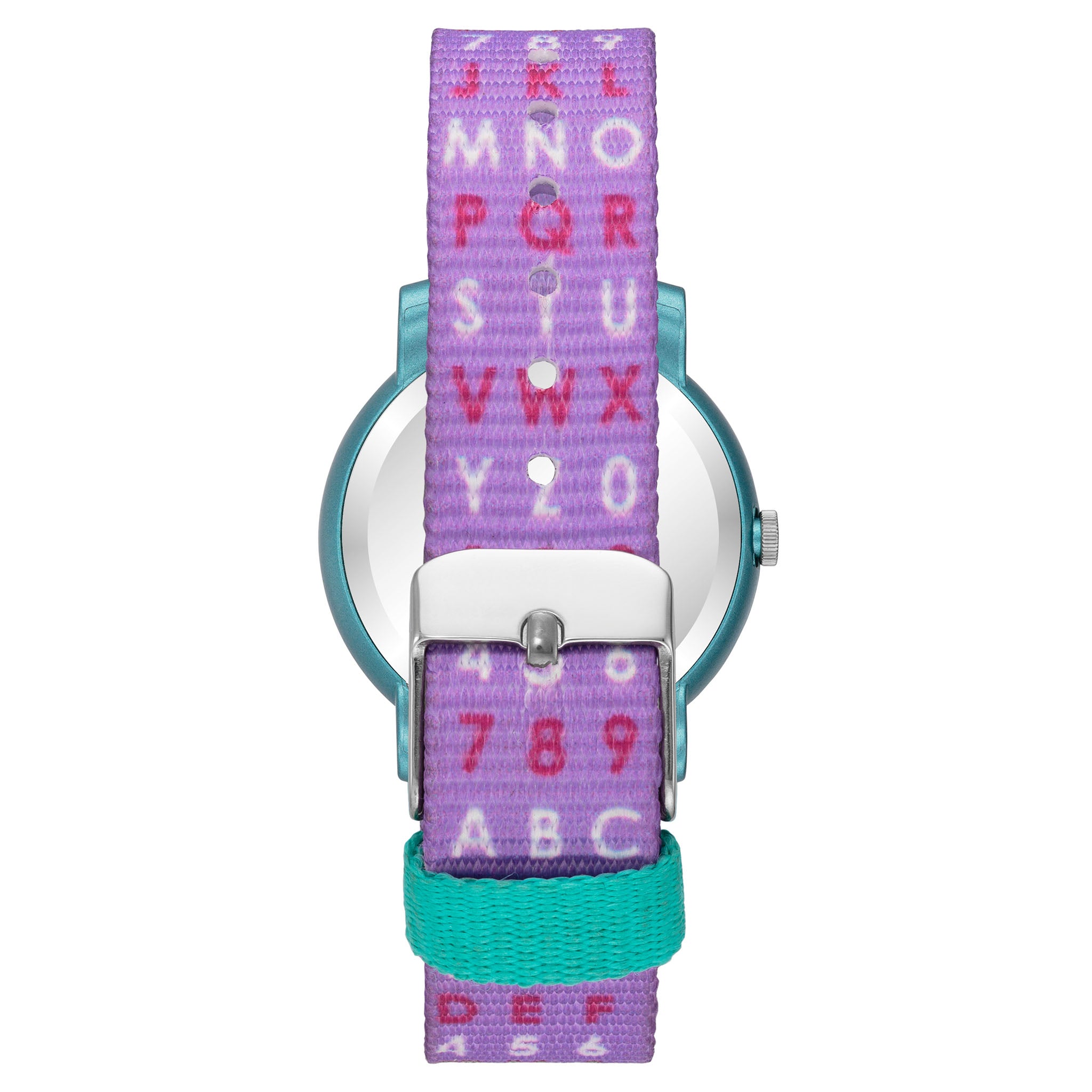 Armitron Purple Nylon White Dial Kids Watch - 271002LAV