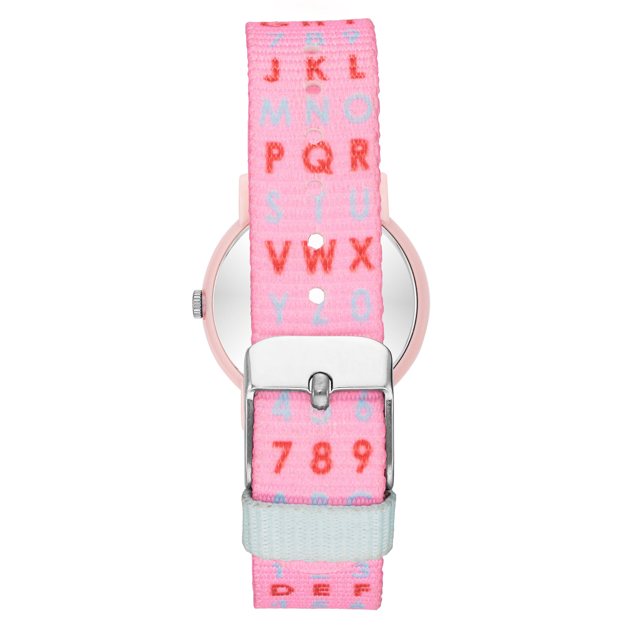 Armitron Pink Nylon White Dial Kids Watch - 271002PNK