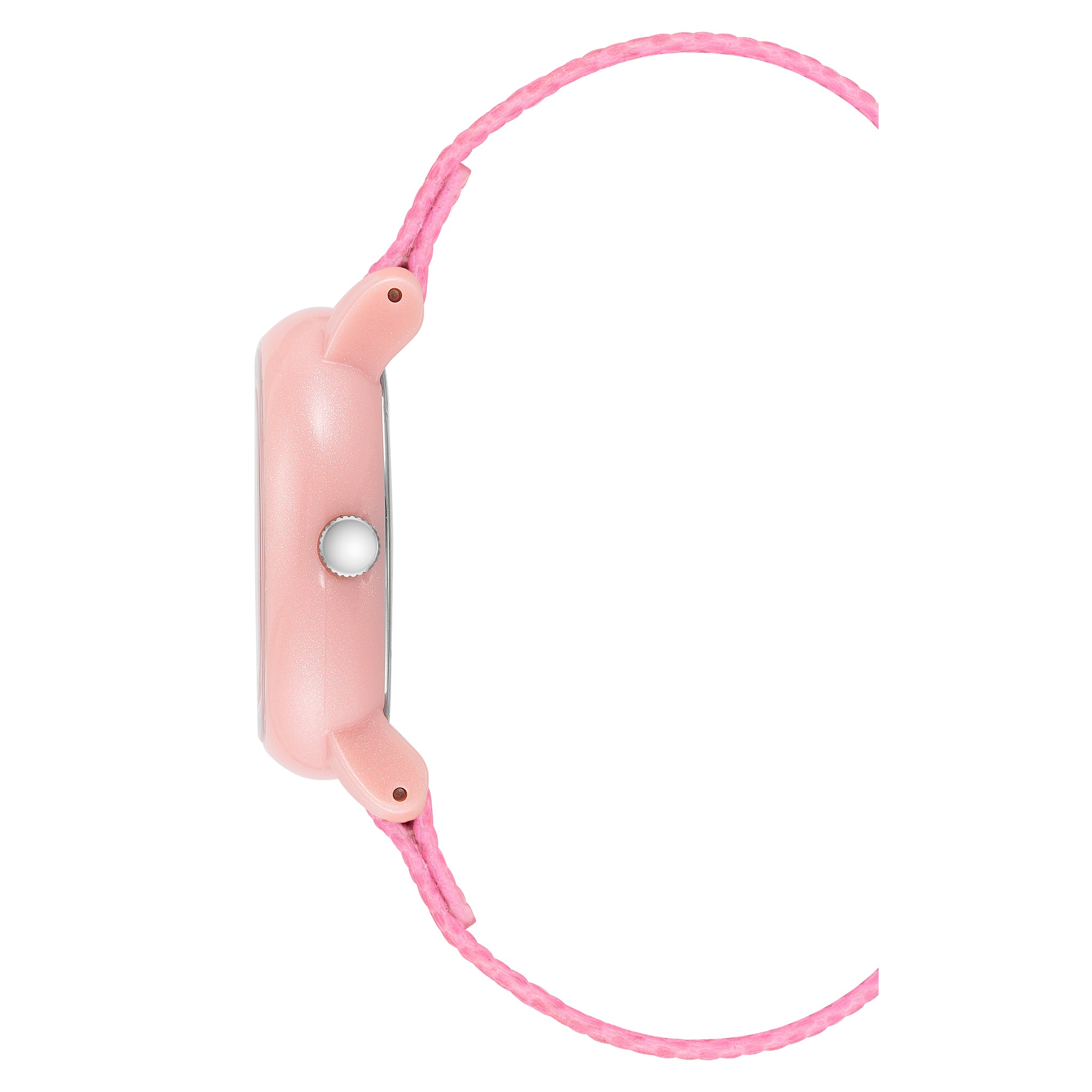 Armitron Pink Nylon White Dial Kids Watch - 271002PNK