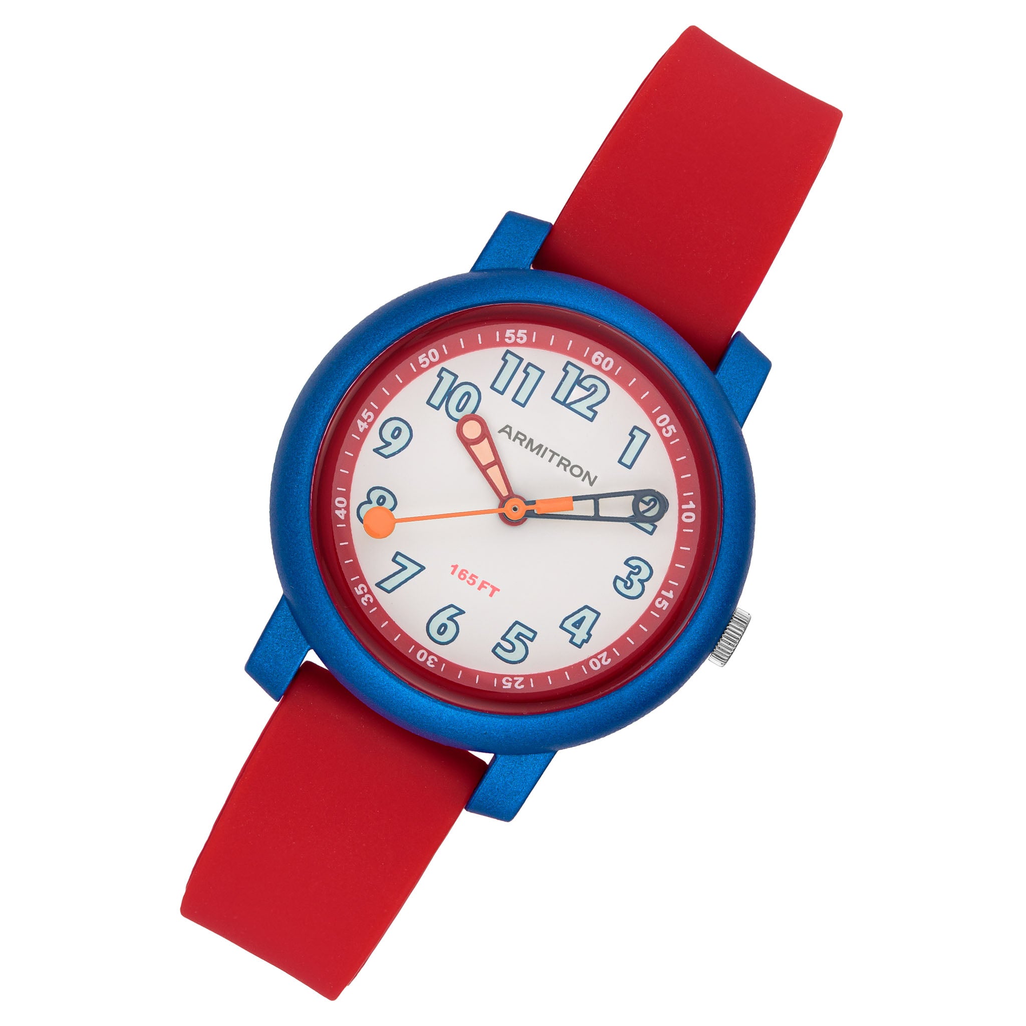 Armitron Red Plastic Band White Dial Kids Watch - 271003BRD
