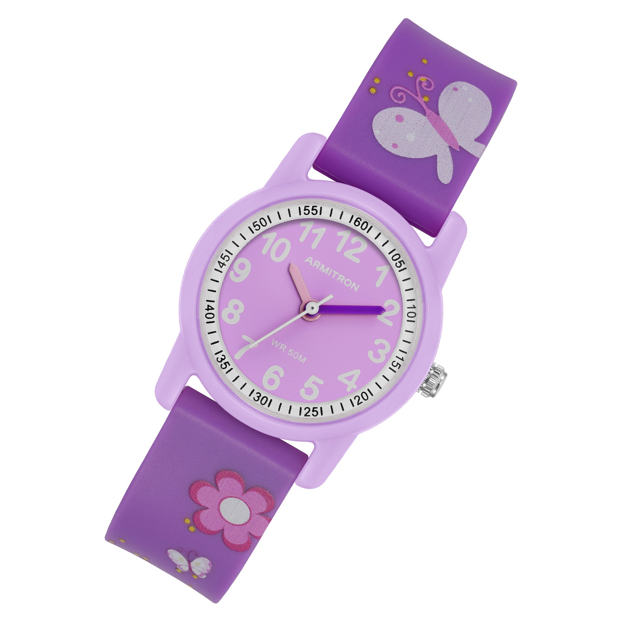 Armitron Purple Plastic Band Kids Watch - 271004LPR